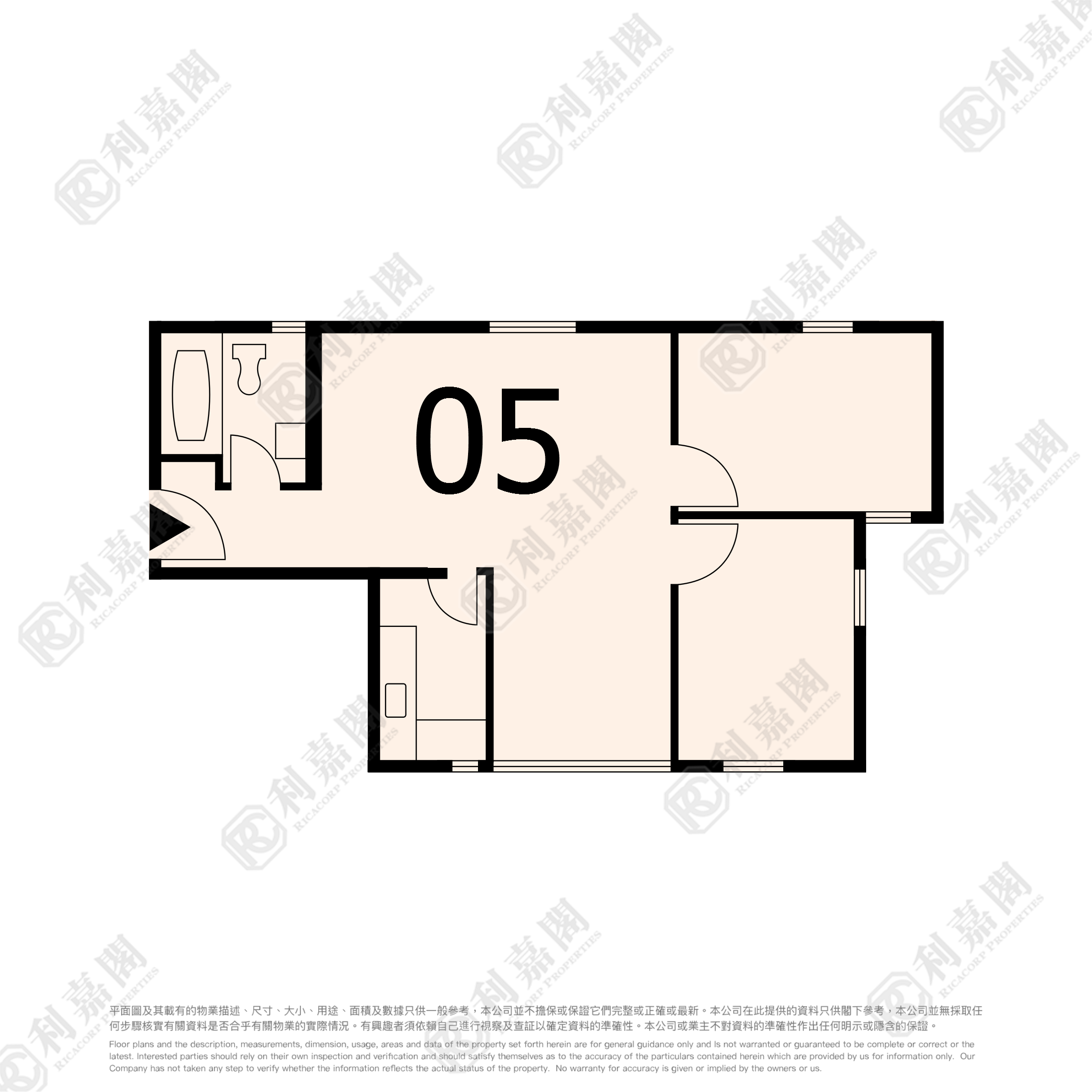 德福花園 F座 極高層 05室 九龍灣/牛池灣/鑽石山/黃大仙