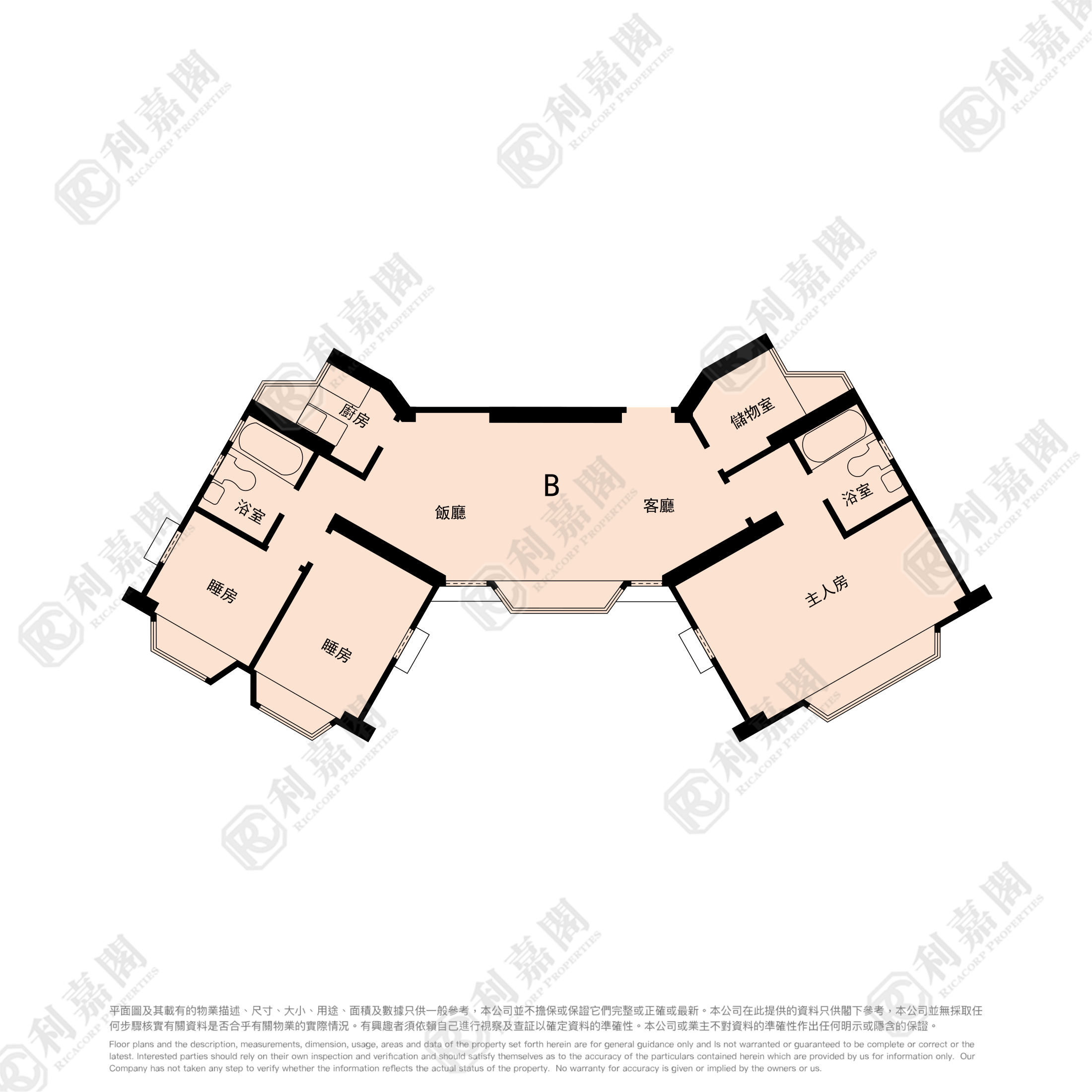 海景花园 2座 中层 B室 深井/青山公路