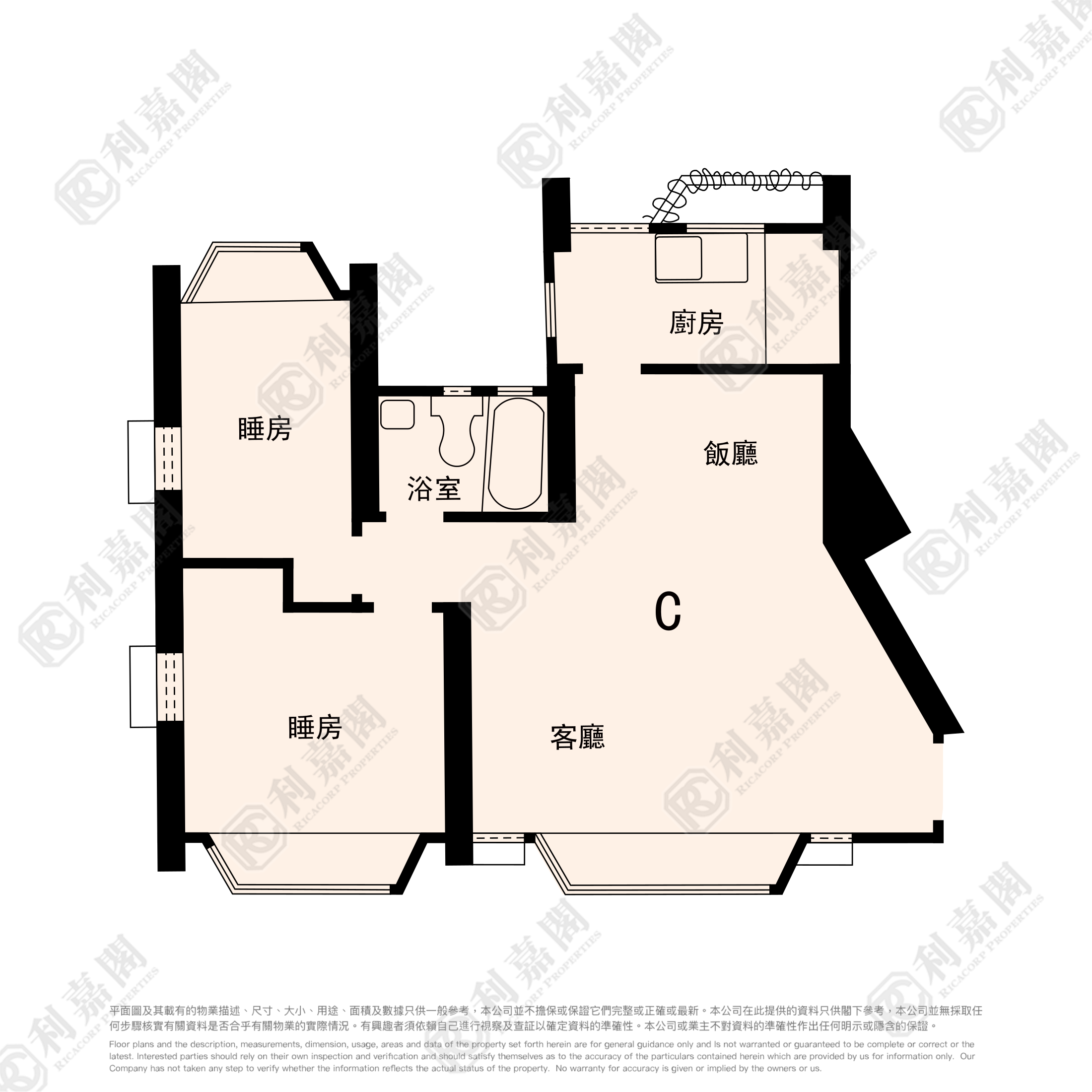 海景花园 7座 极高层 C室 深井/青山公路