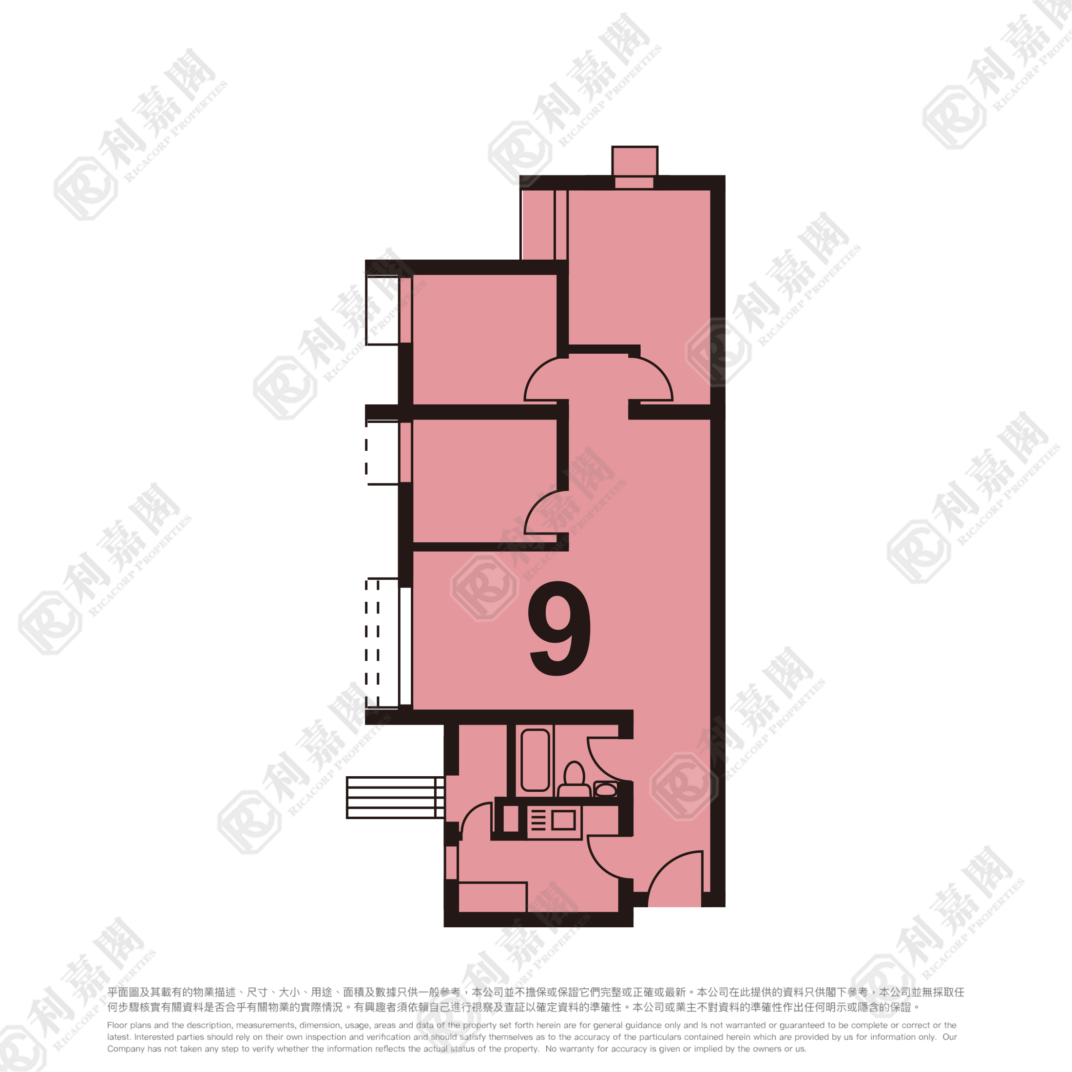 锦禧苑 锦欢阁 (A座) 高层 9室 马鞍山