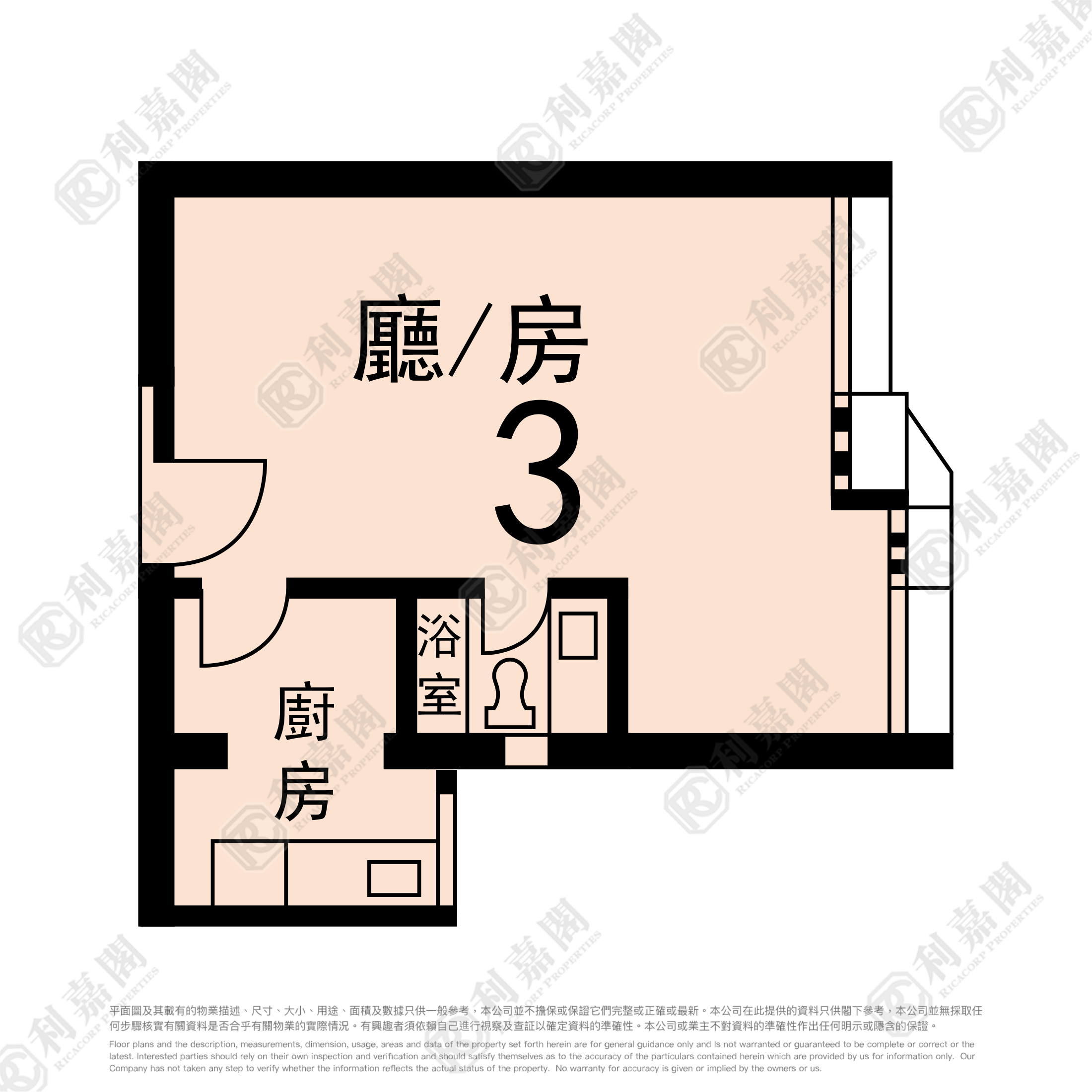 寶明苑 寶柏閣 (B座) 極高層 3室 將軍澳