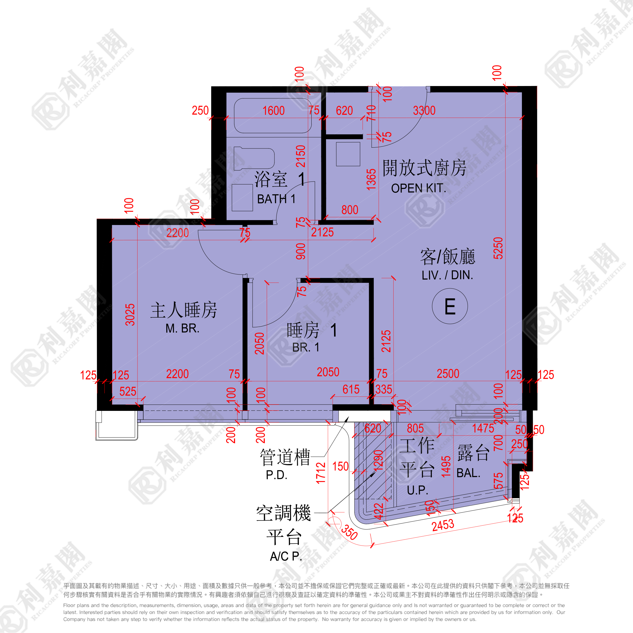 維港1號 1A座 高層 E室 土瓜灣/九龍城/新啟德/新蒲崗