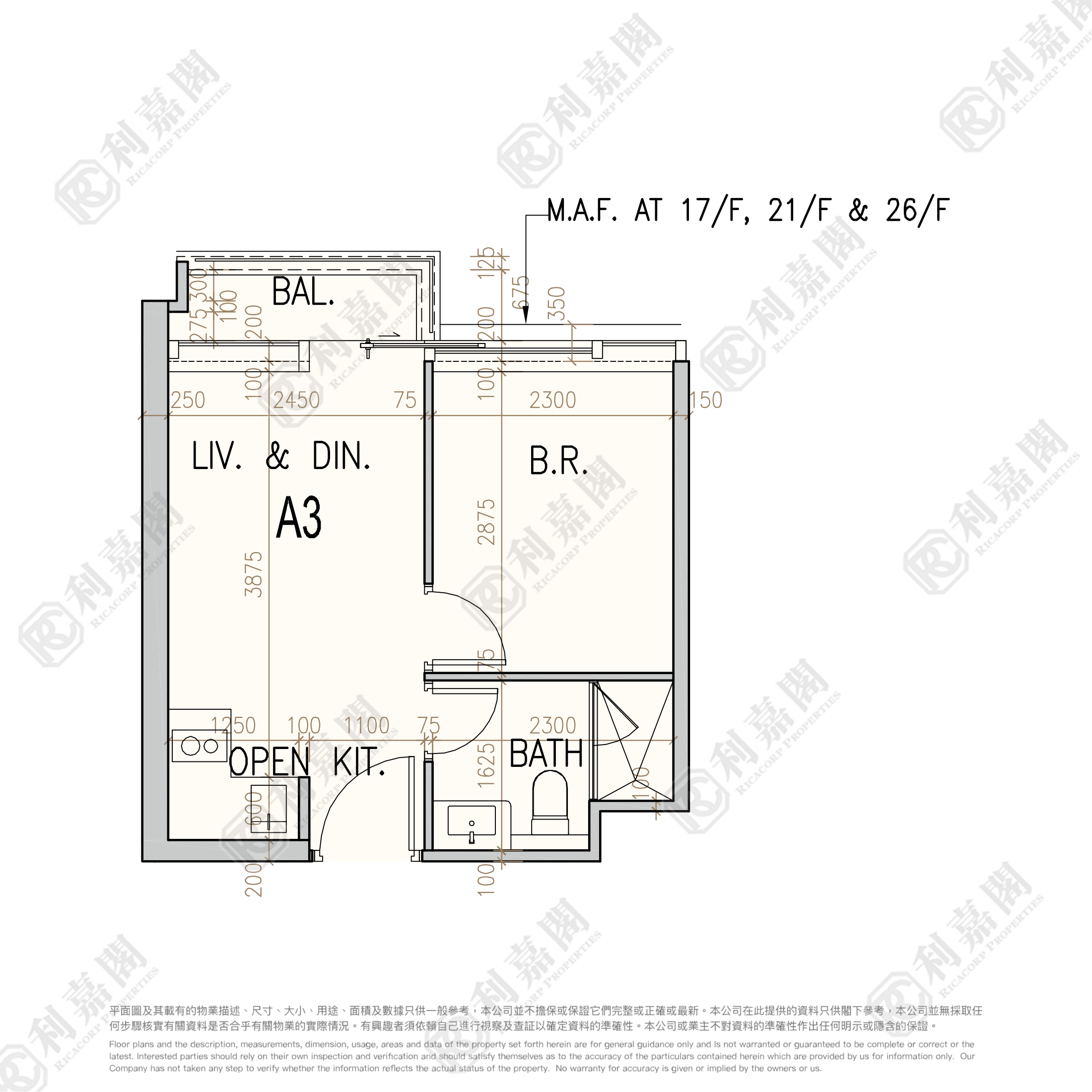 ONE SOHO High Floor Zone Flat A3 Mong Kok/Yau Ma Tei