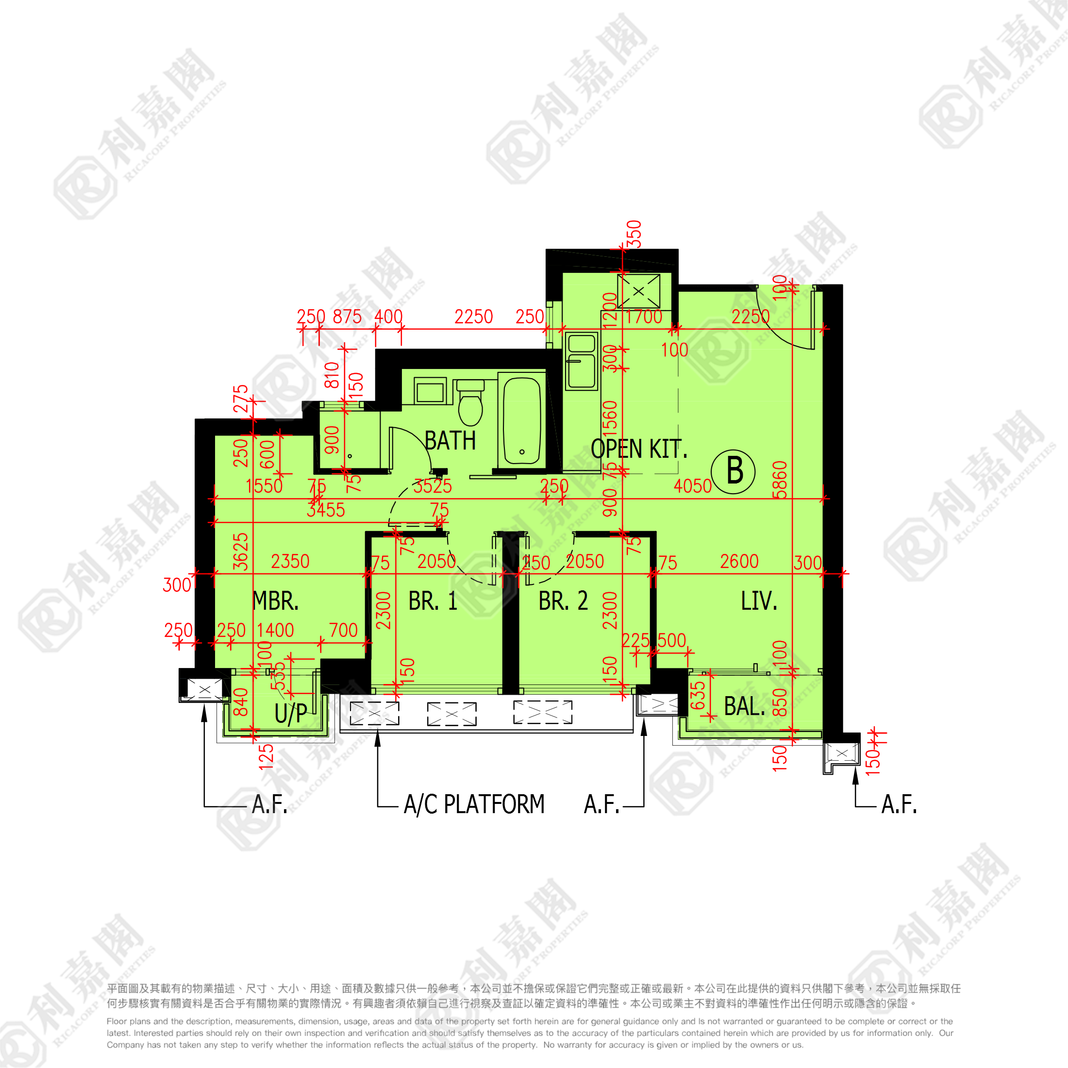 日出康城 4期A 晋海 1A座 中层 B室 将军澳