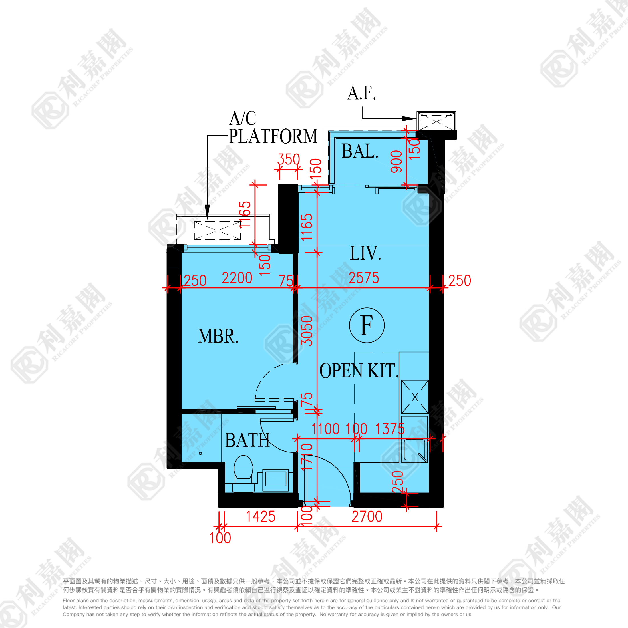 LOHAS PARK PHASE 4A WINGS AT SEA - Tower 1b High Floor Zone Flat F Tseung Kwan O