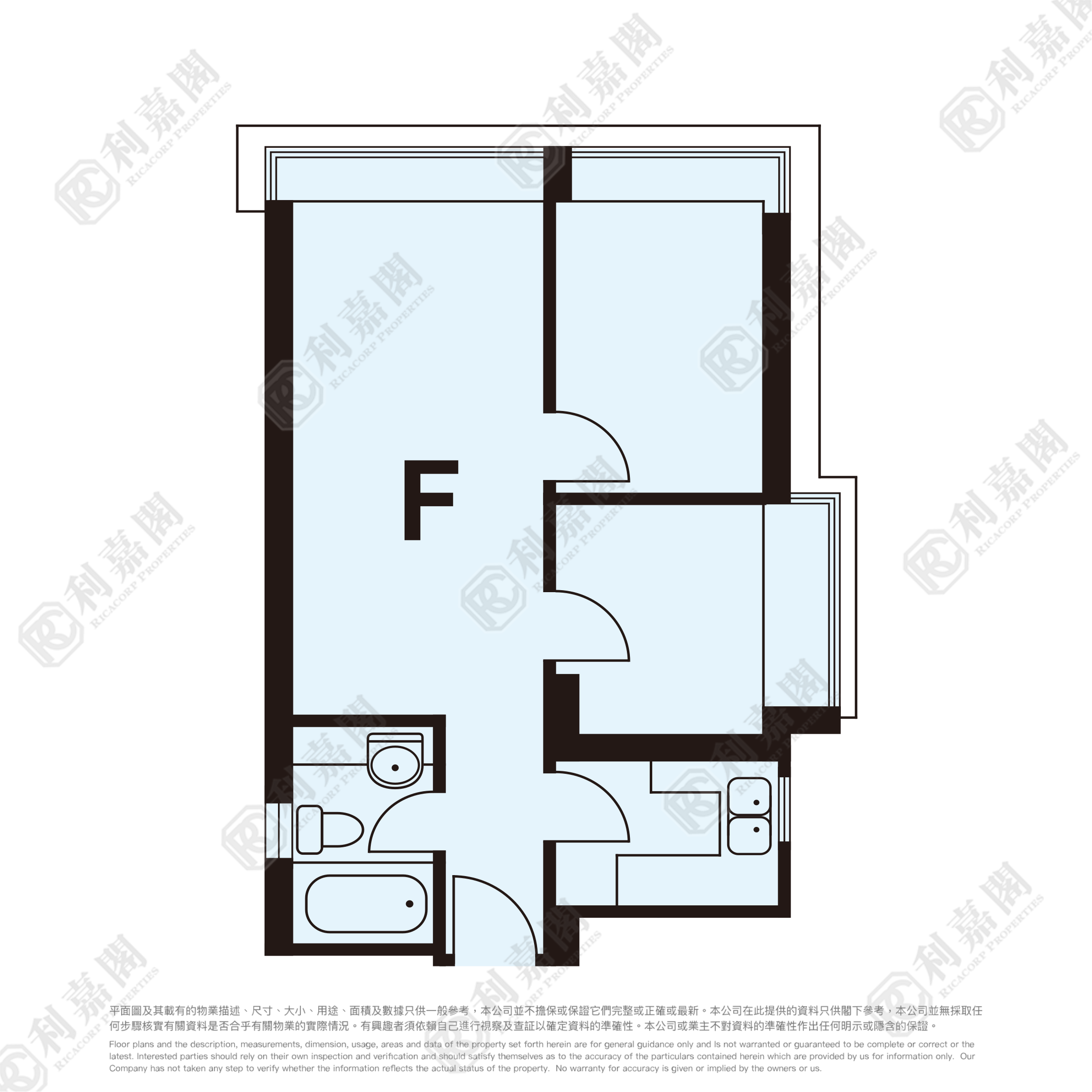 宇晴軒 2期 7座 極高層 F室 西九龍