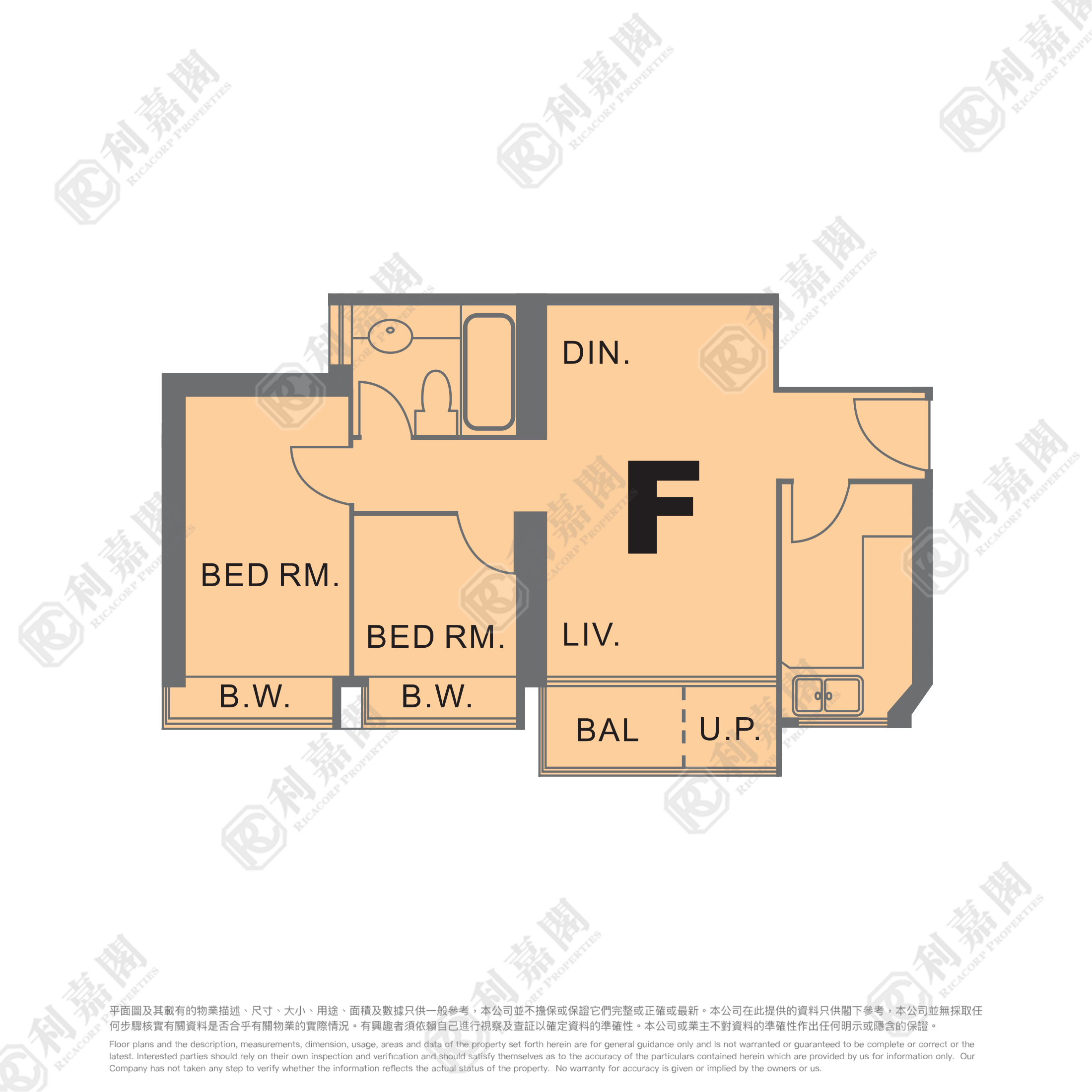 傲雲峰 5座 高層 F室 土瓜灣/九龍城/新啟德/新蒲崗