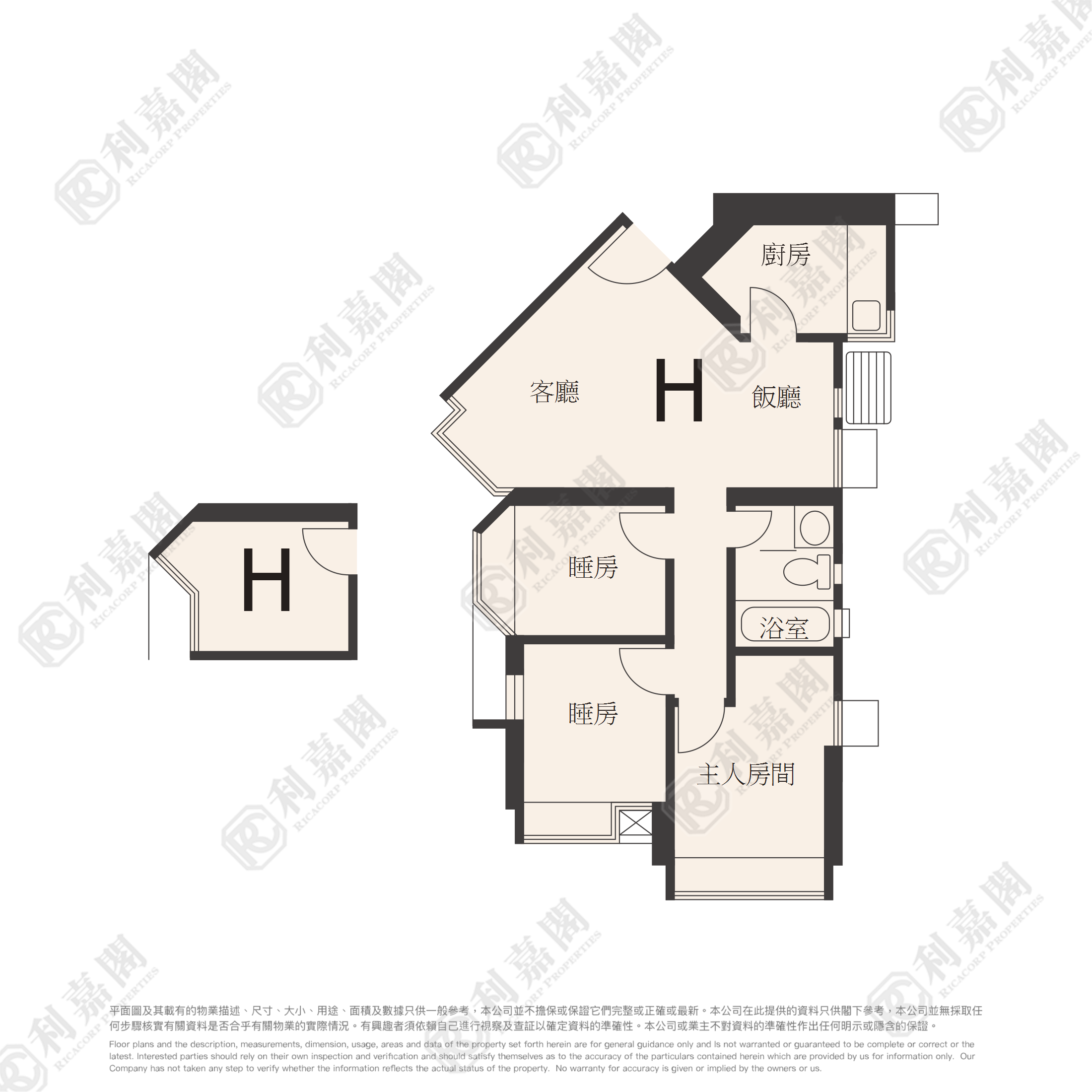 嘉湖山庄 3期 翠湖居 2座 中层 H室 天水围