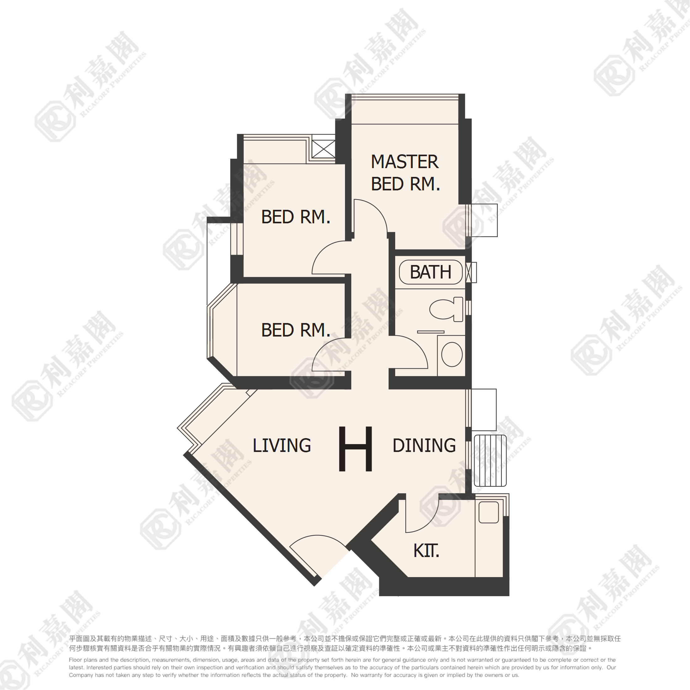 嘉湖山庄 5期 丽湖居 8座 高层 H室 天水围