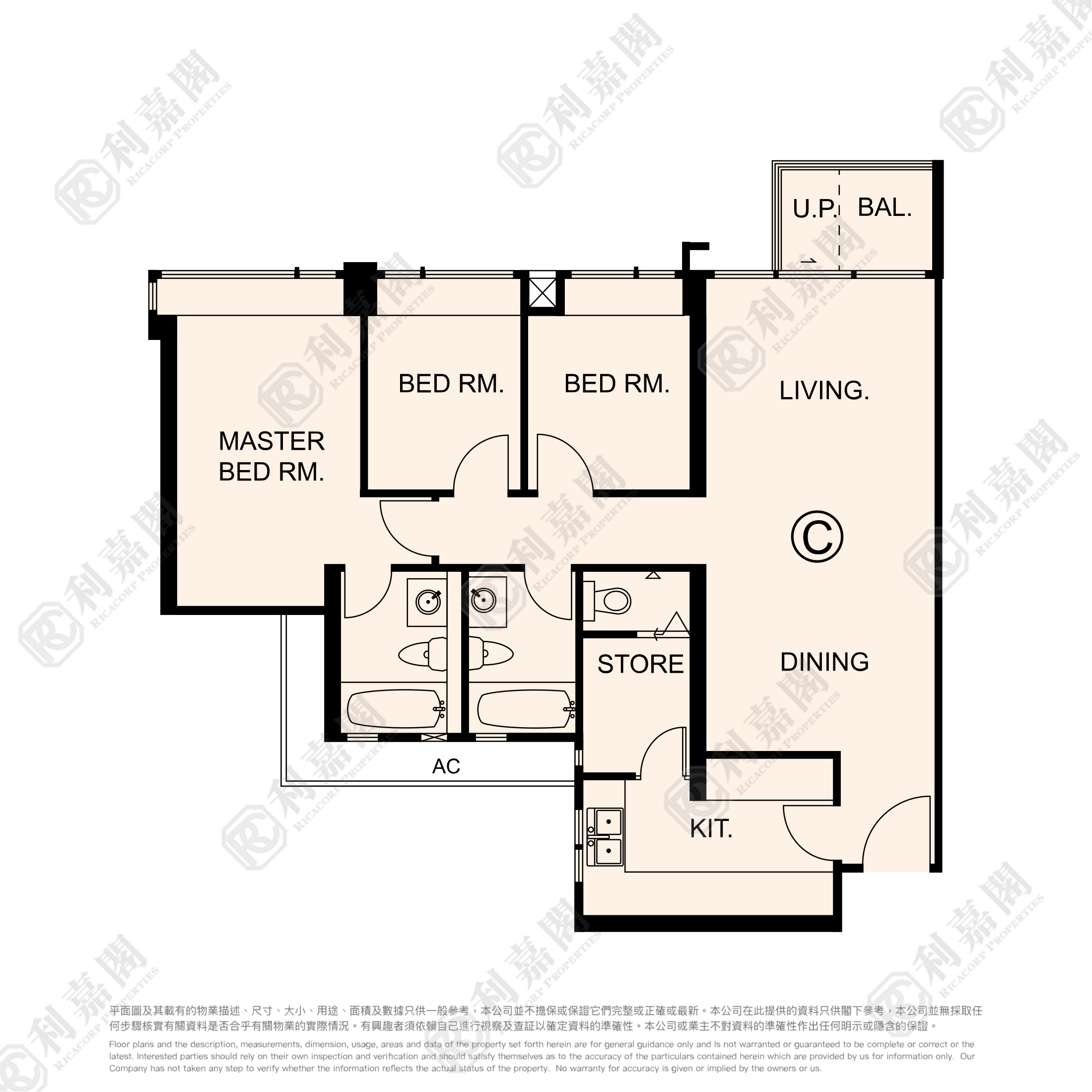 晋名峰 D座 高层 C室 沙田/火炭/九肚山