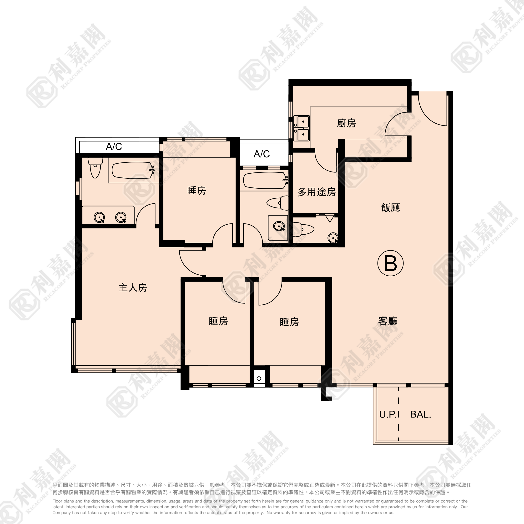 晉名峰 E座 中層 B室 沙田/火炭/九肚山