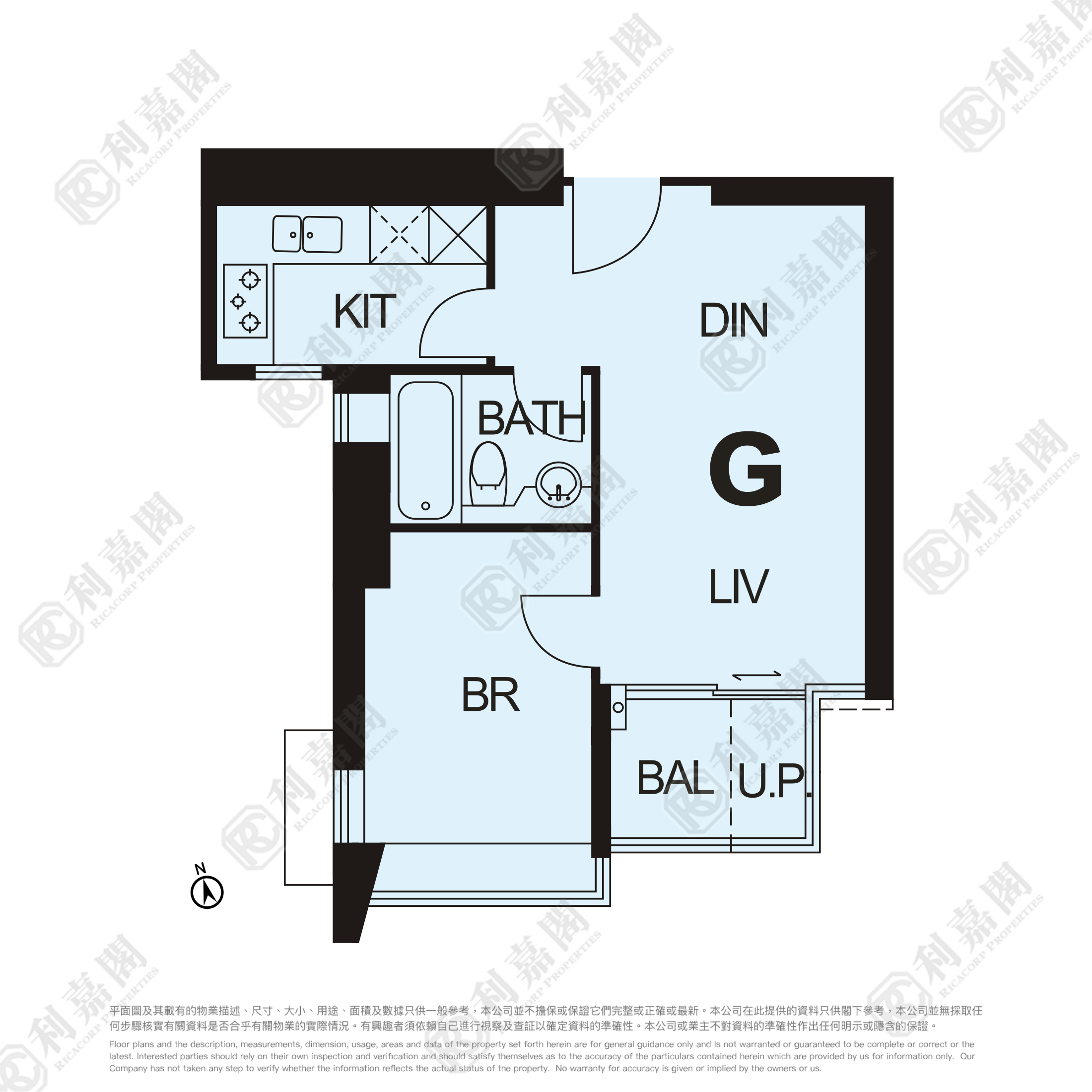 藍天海岸 3期 影岸‧紅 A座 (7座) 高層 G室 東涌