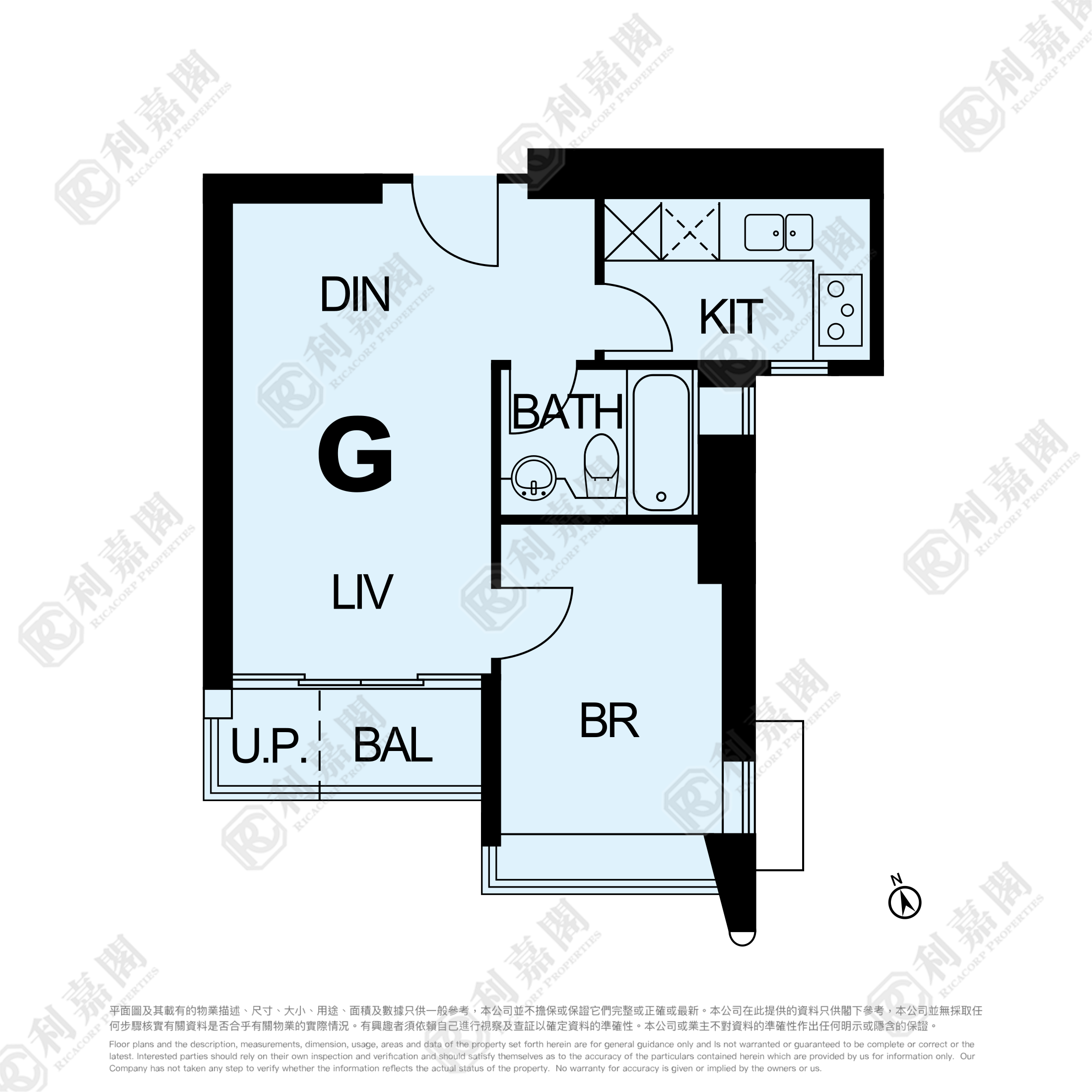 藍天海岸 3期 影岸‧紅 B座 (8座) 高層 G室 東涌