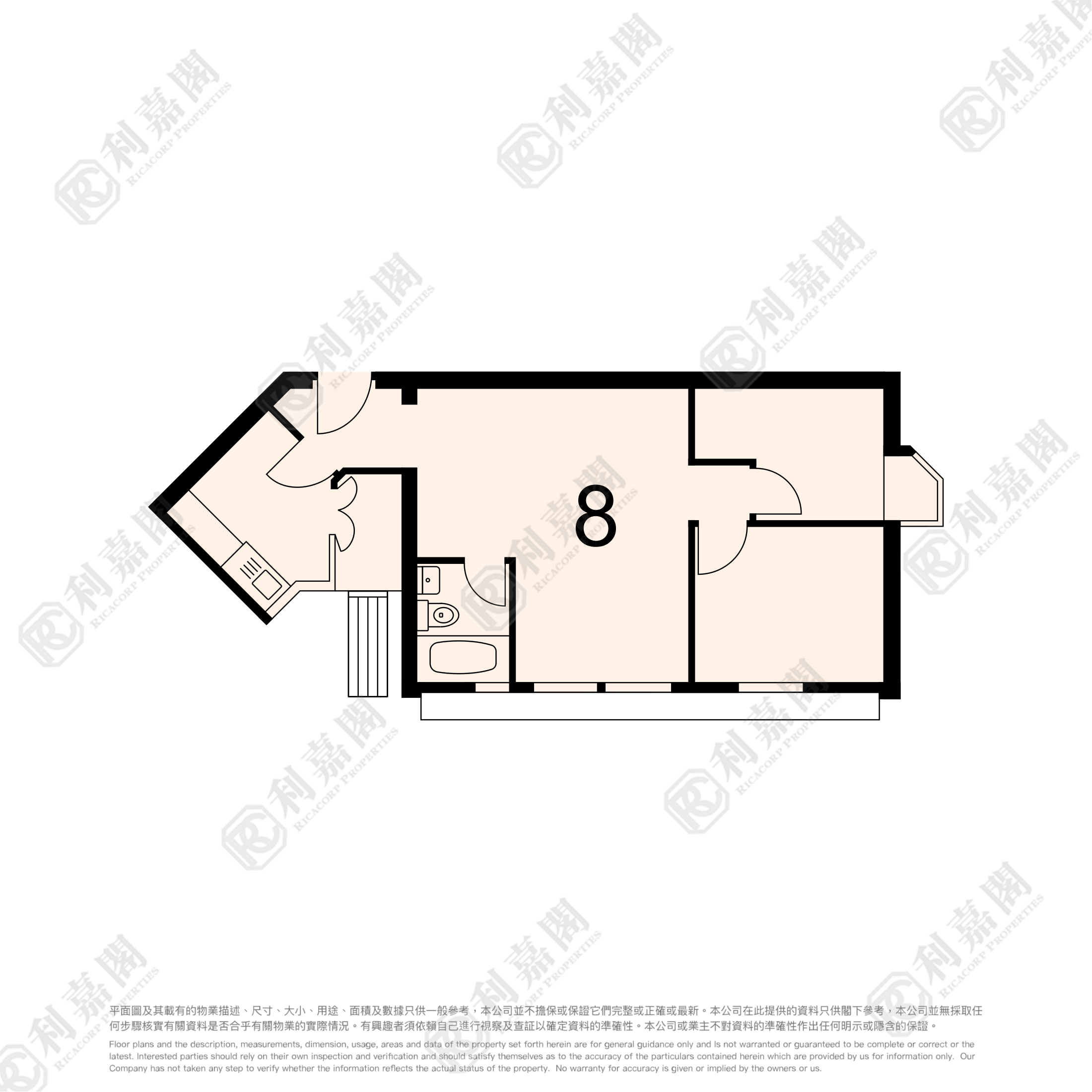 KA TIN COURT KA WAI HOUSE (BLOCK D) Very High Floor Zone Flat 8 Tai Wai