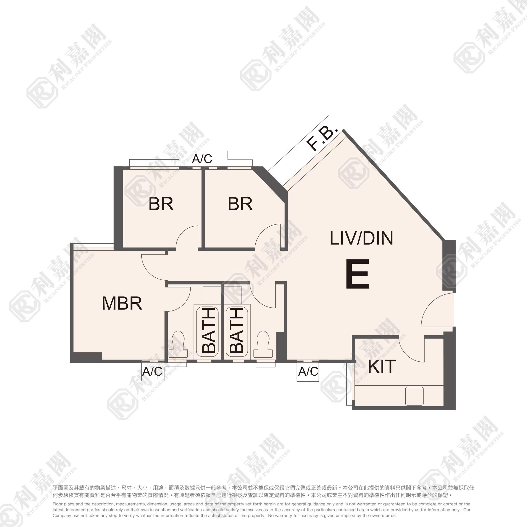 MAN LAI COURT BLOCK 4 Medium Floor Zone Flat E Tai Wai