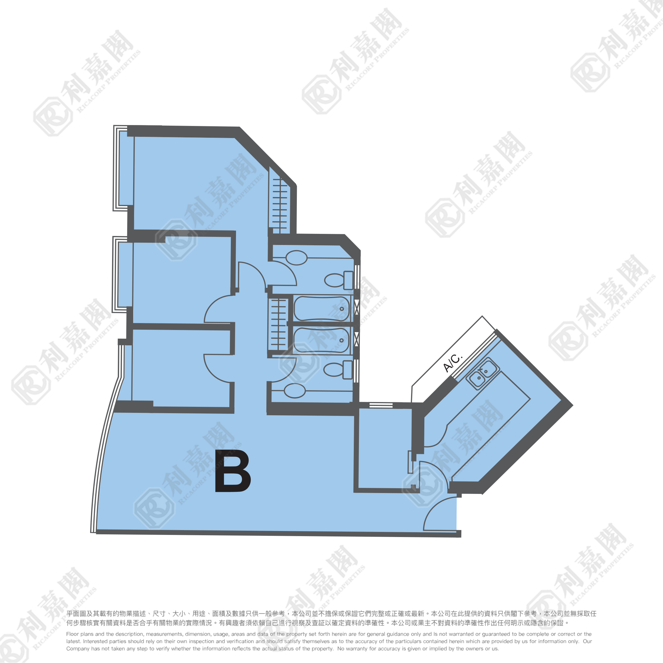 海逸豪园 2期 玉庭轩 7座 高层 B室 红磡/黄埔/海逸