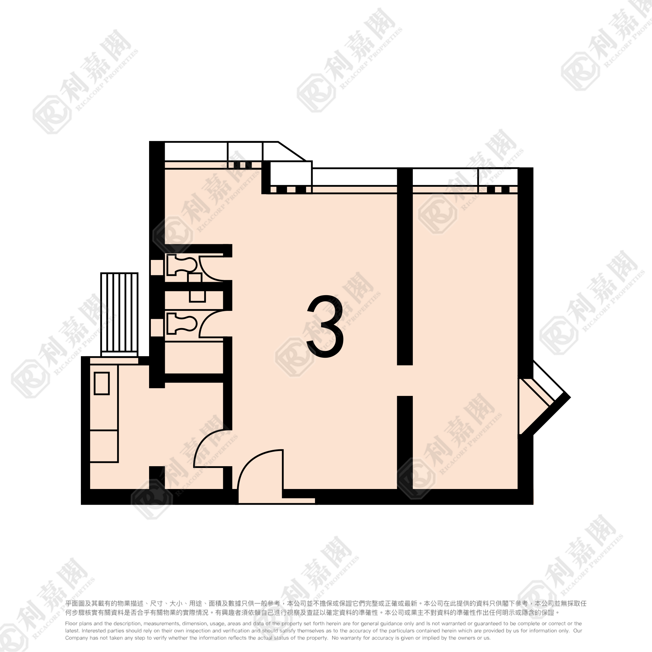 和明苑 和逸閣 (A座) 低層 3室 將軍澳