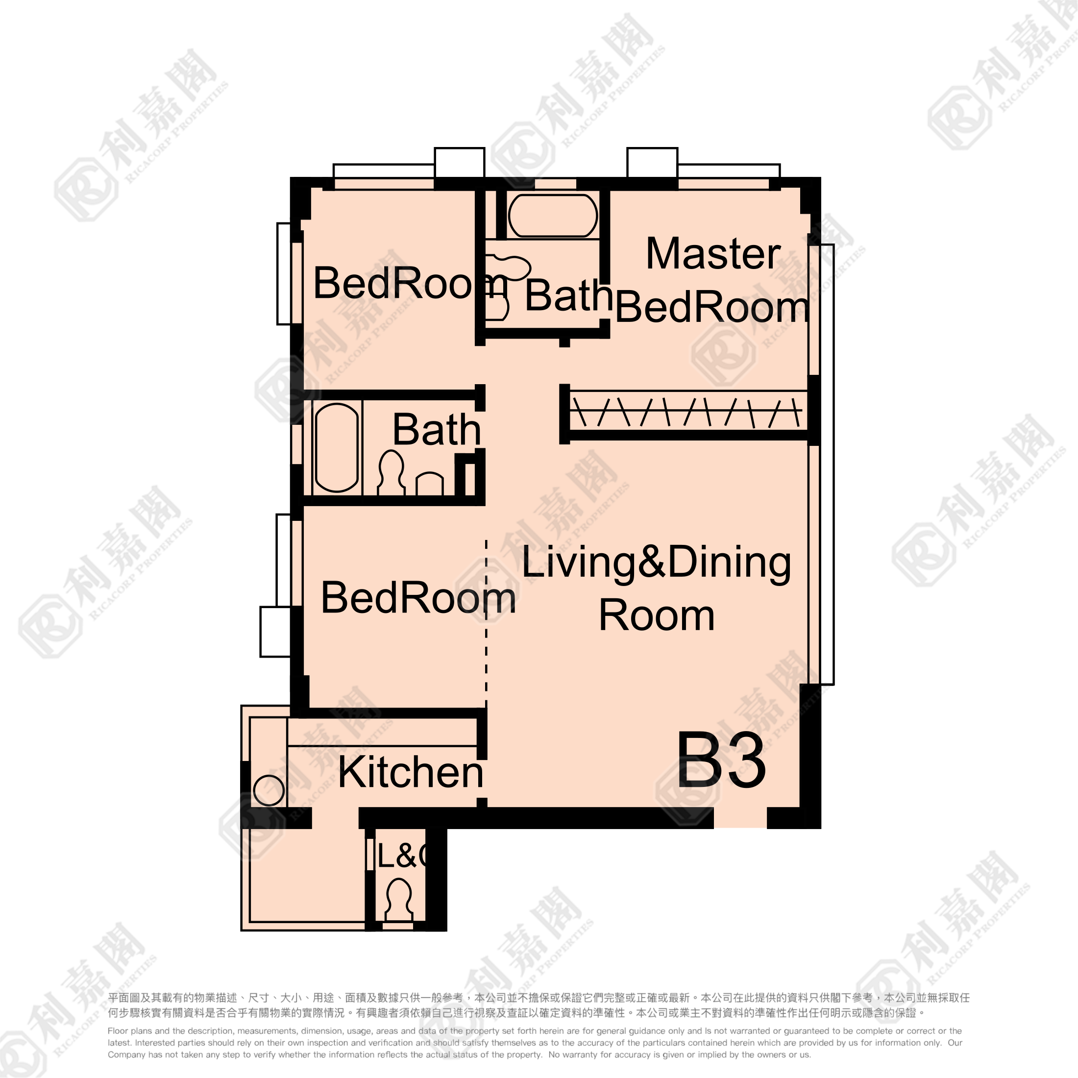 GREENFIELD TERRACE BLOCK B High Floor Zone Flat B3 Ho Man Tin/Kings Park/Kowloon Tong/Yau Yat Tsuen