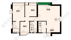 GREENVIEW GARDEN BLOCK C Low Floor Zone Flat 1 Tai Wai