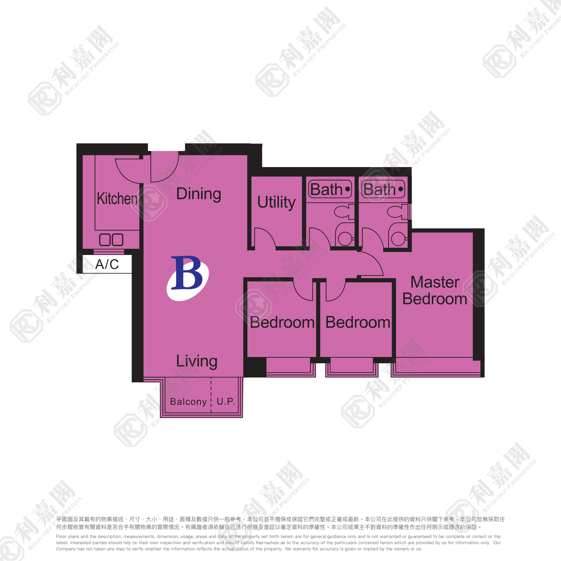 蔚藍灣畔 2座 高層 B室 將軍澳