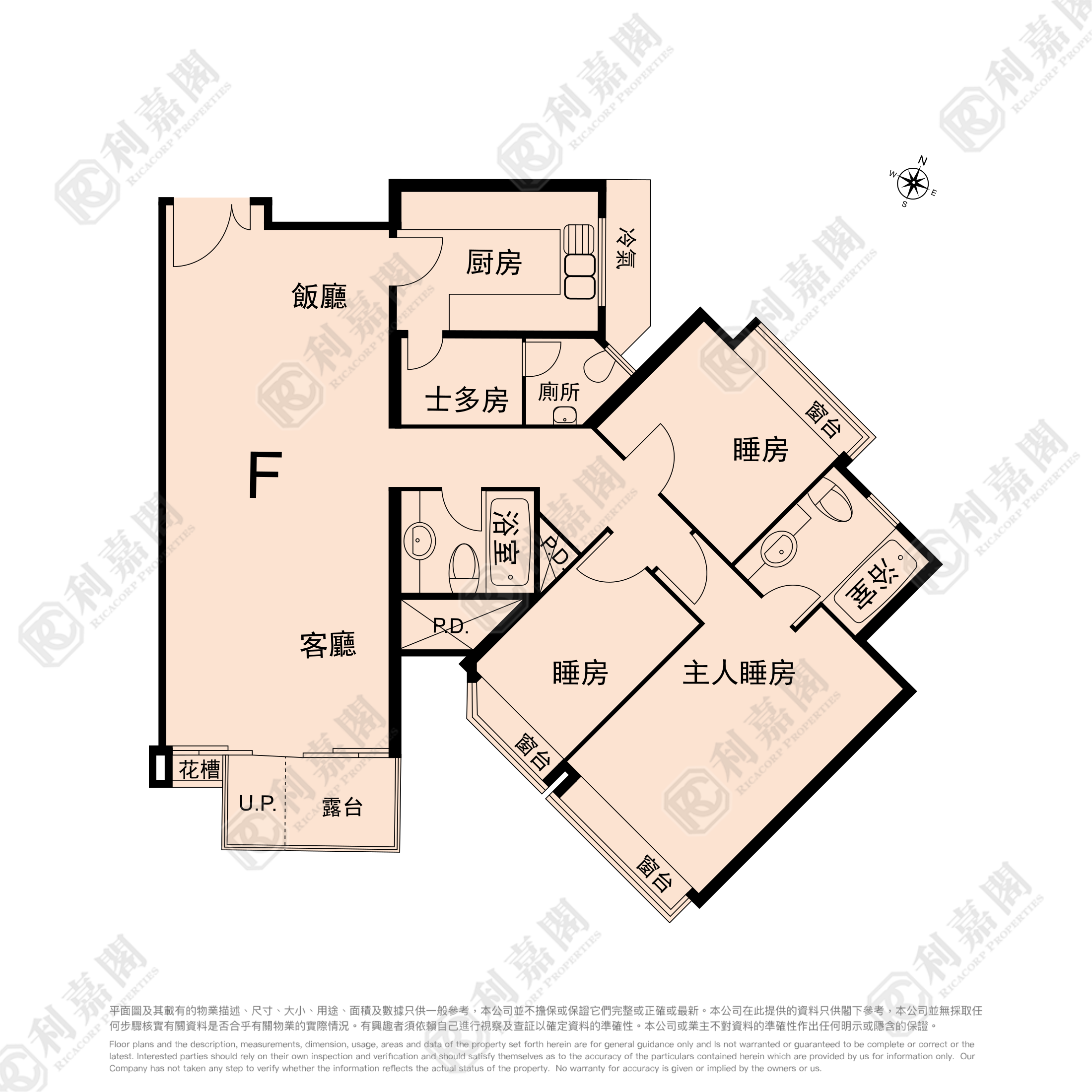 朗逸峰 2期 12座 低层 F室 荃湾