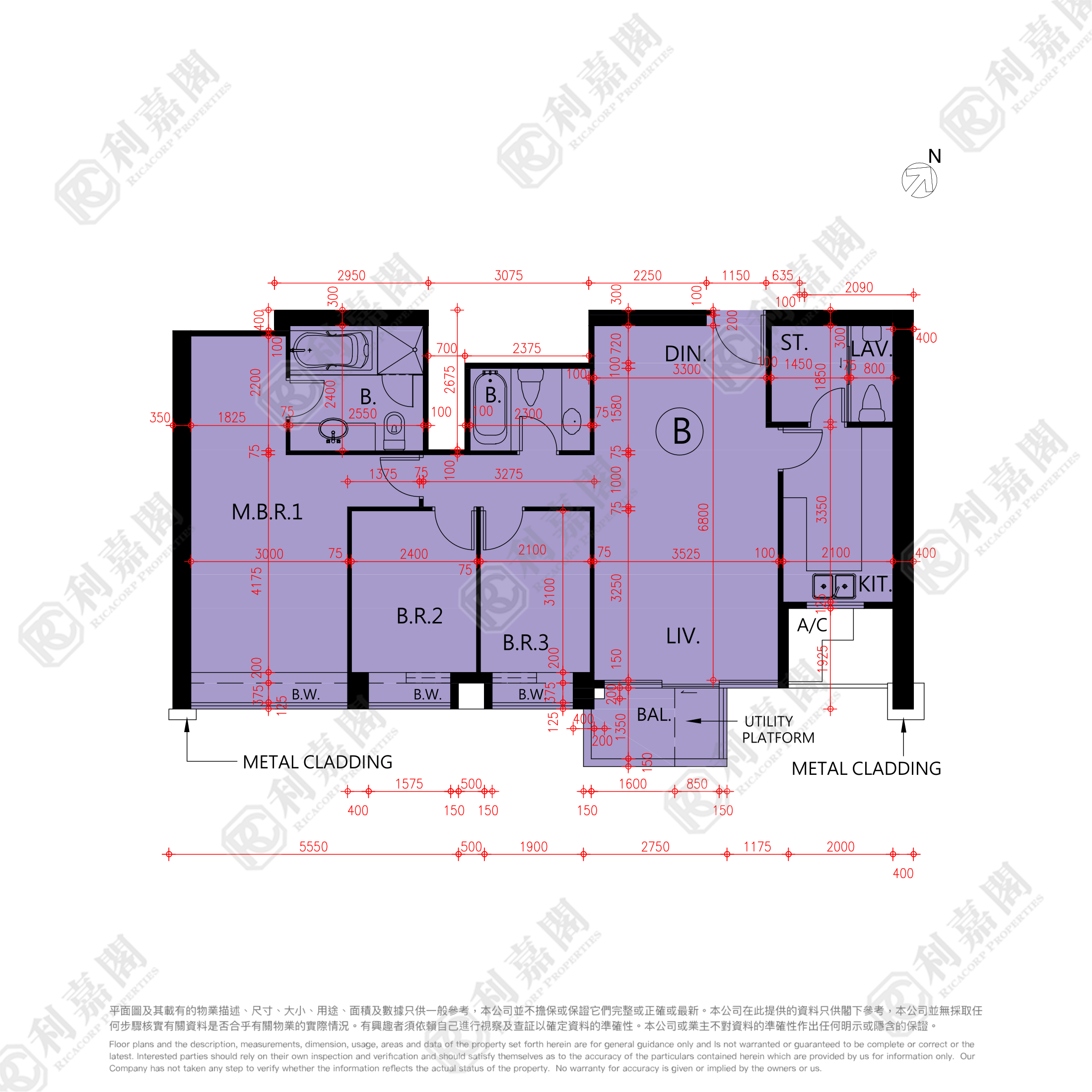 THE ARCH SUN TOWER (BLOCK 1A) High Floor Zone Flat B Kowloon Station/Tsim Sha Tsui/Jordan