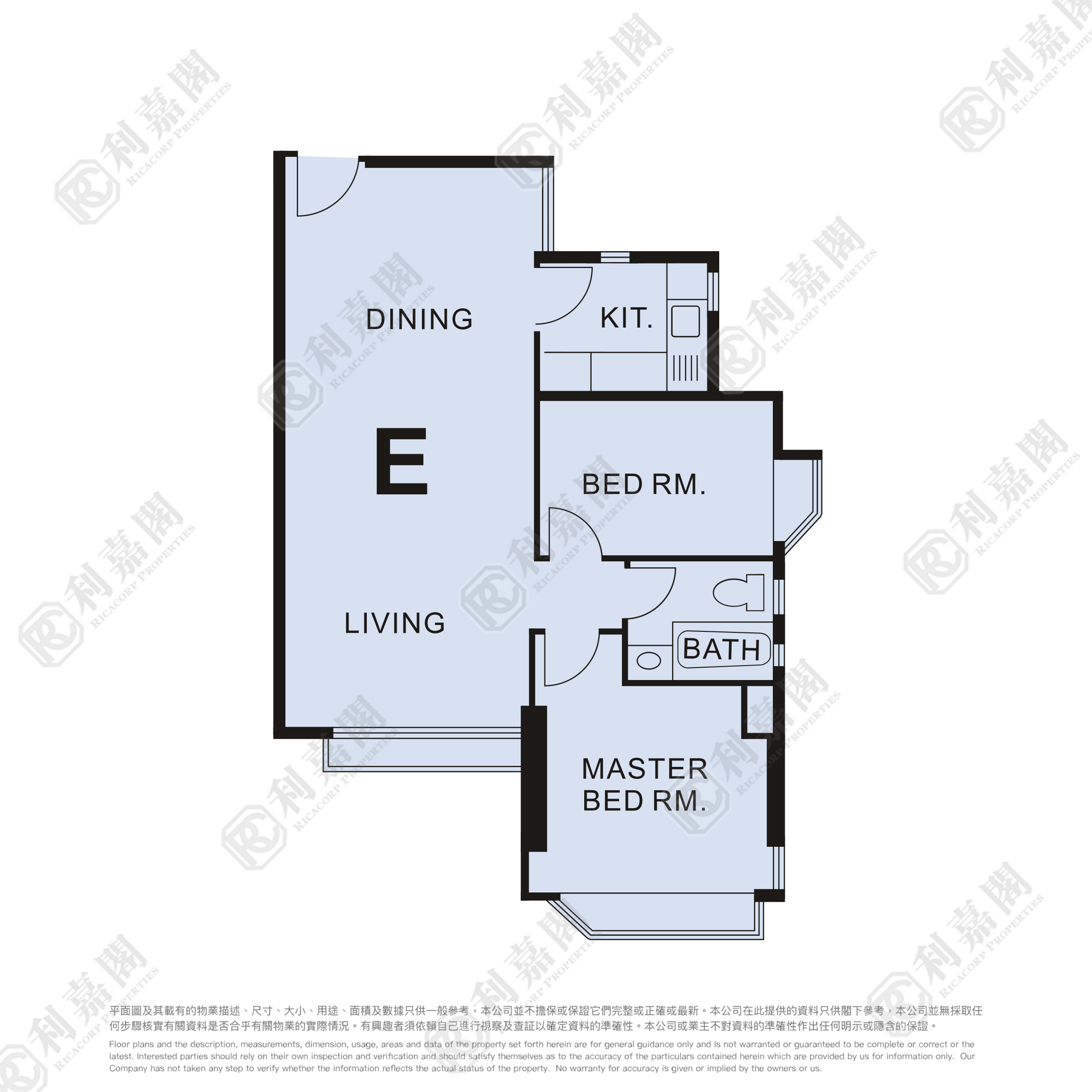 香港黃金海岸 1座 中層 E室 深井/青山公路