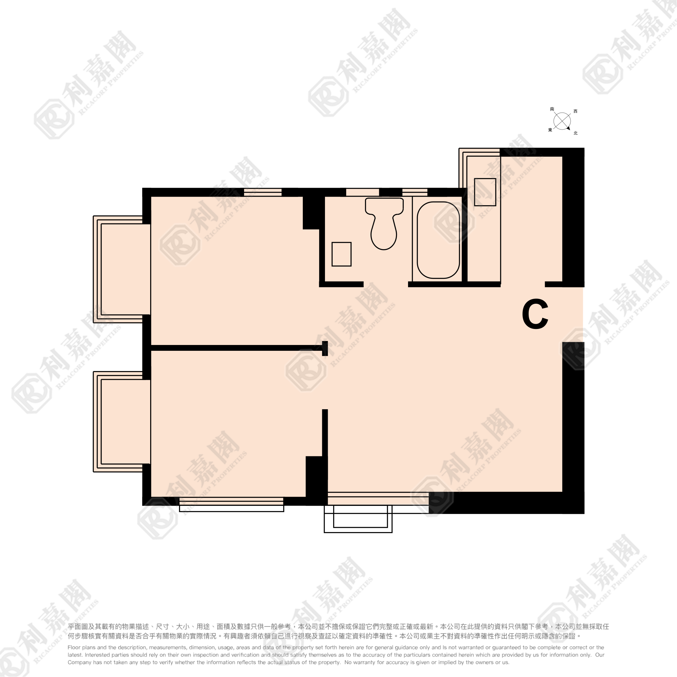 荃昌中心 昌安大厦 极高层 C室 荃湾