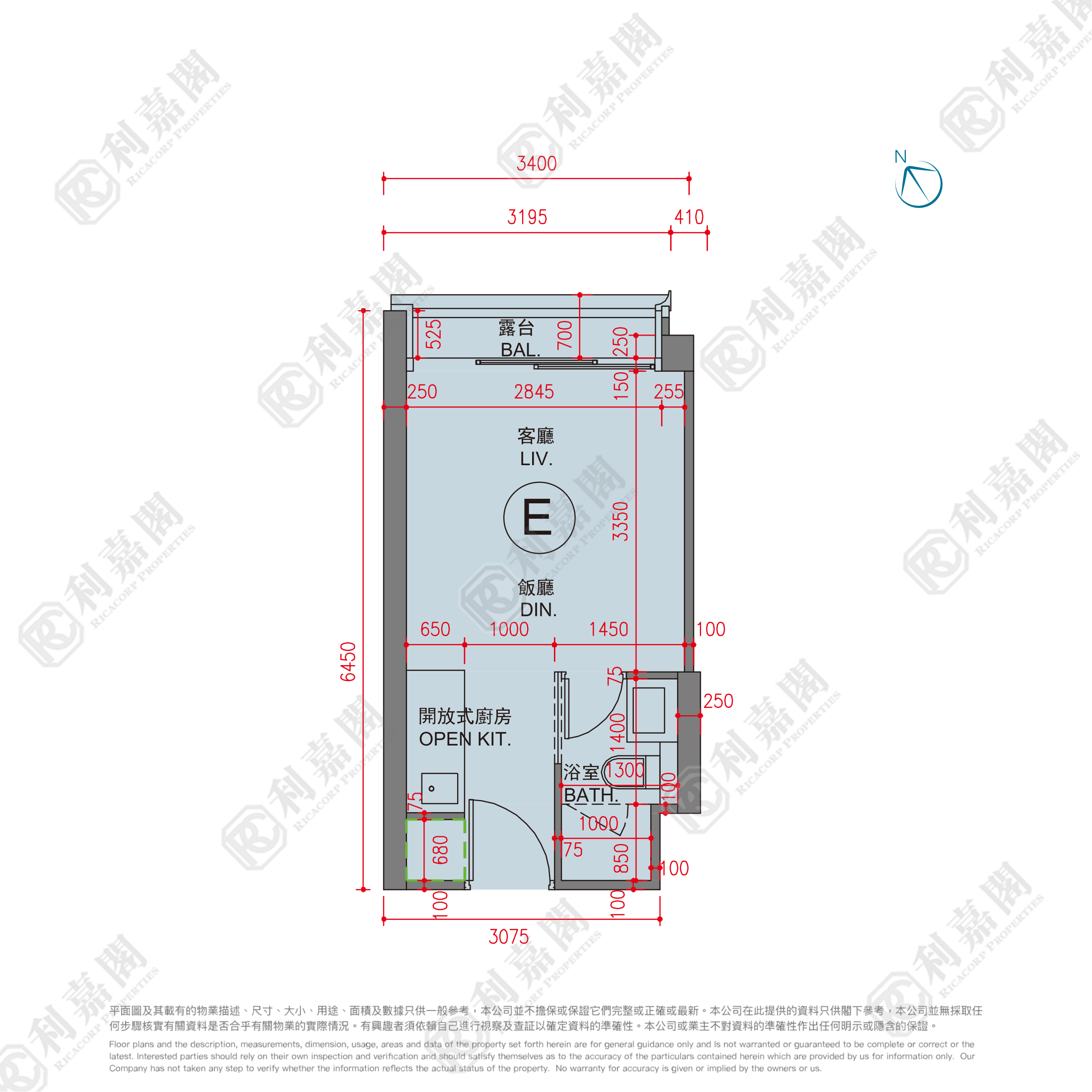 THE HENLEY 3期 THE HENLEY III 3B座 中層 E室 土瓜灣/九龍城/新啟德/新蒲崗
