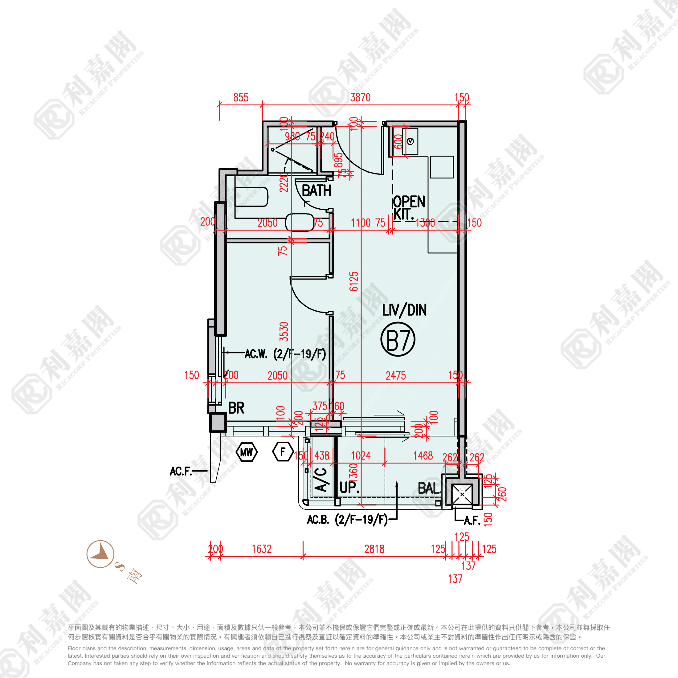 GRAND MAYFAIR PHASE 1A GRAND MAYFAIR I - Tower 3 Low Floor Zone Flat B7 Yuen Long