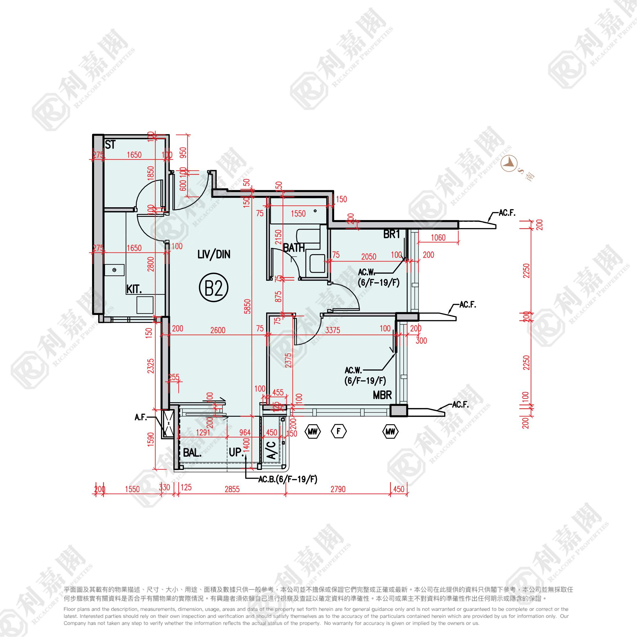 柏珑 1A期 柏珑 I 6座 极高层 B2室 元朗