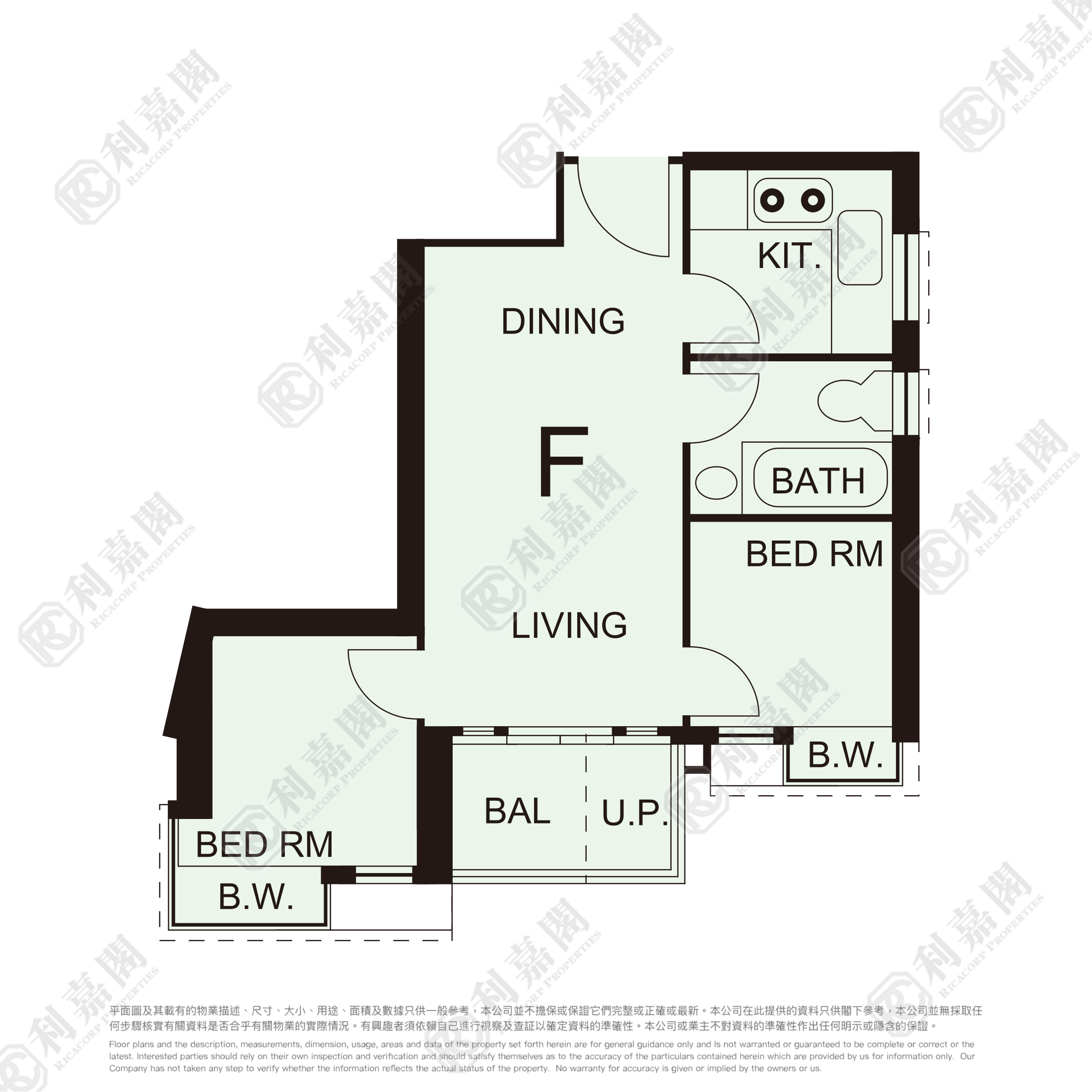 君傲灣 2座 高層 F室 將軍澳