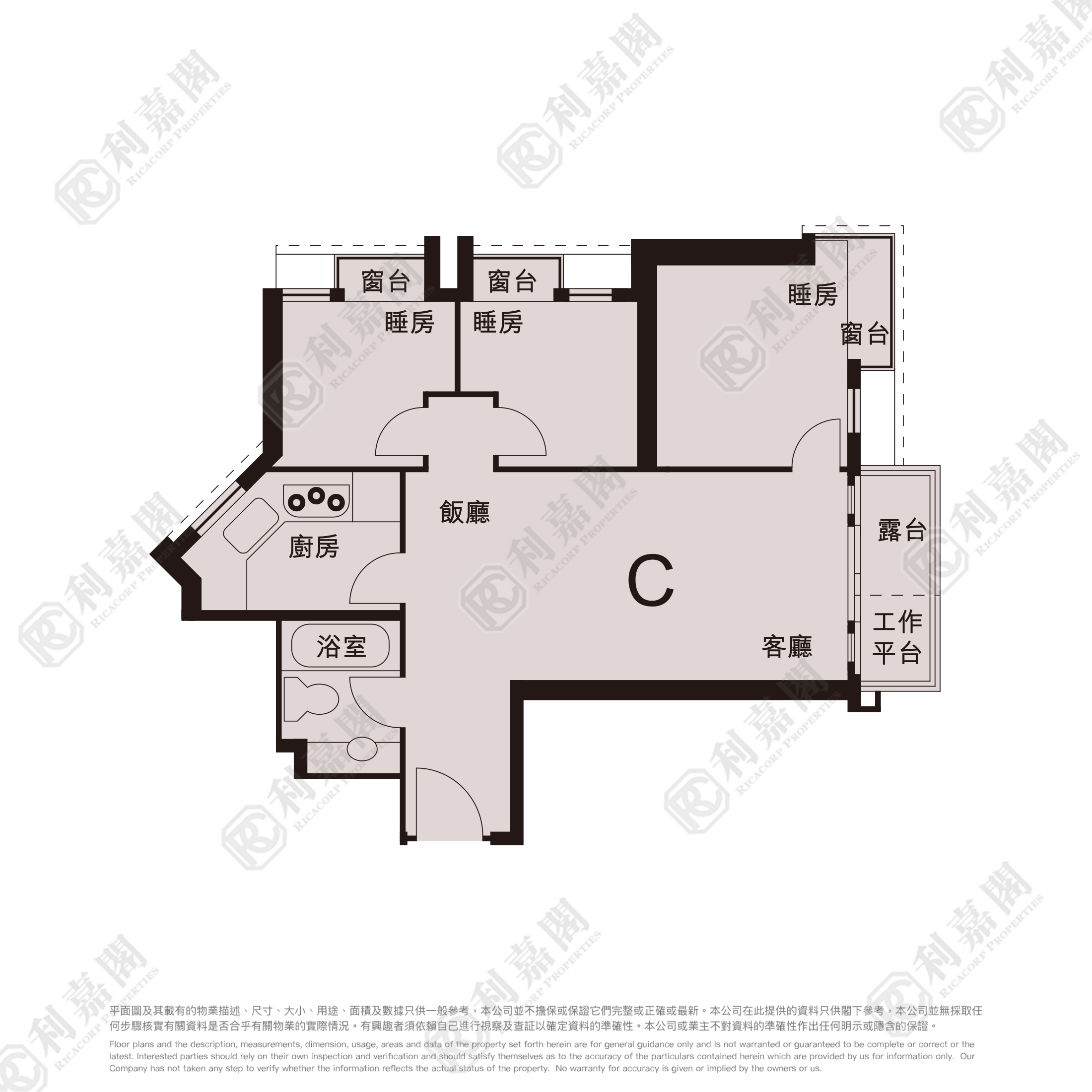 THE GRANDIOSE BLOCK 3 Low Floor Zone Flat C Tseung Kwan O