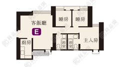 丽城花园 1期 2座 中层 E室 荃湾