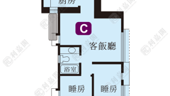 麗城花園 1期 2座 低層 C室 荃灣