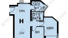 COASTAL SKYLINE PHASE 1 - Block 3 Low Floor Zone Flat H Tung Chung