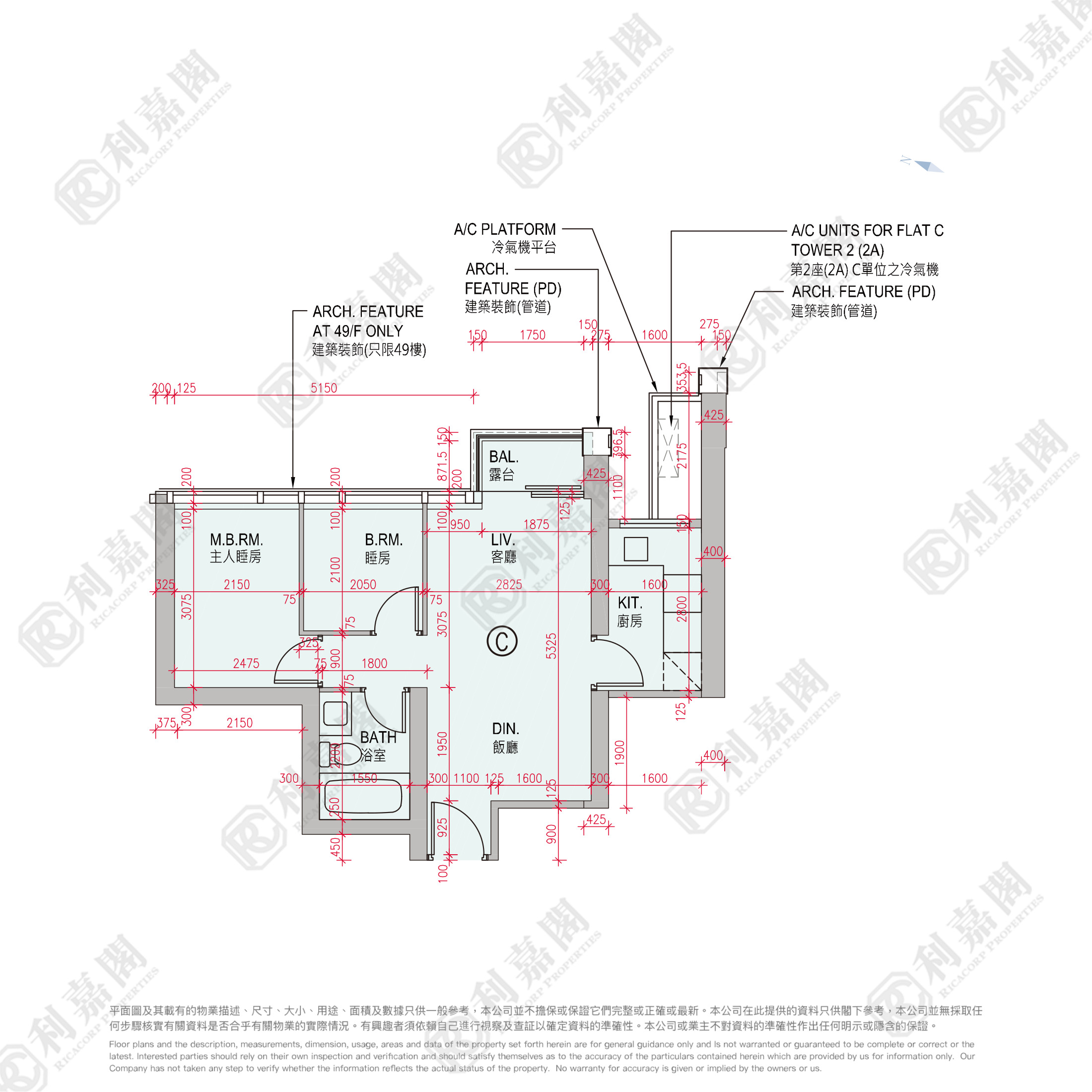 日出康城 7期A MONTARA 2座 (2A) 高层 C室 将军澳