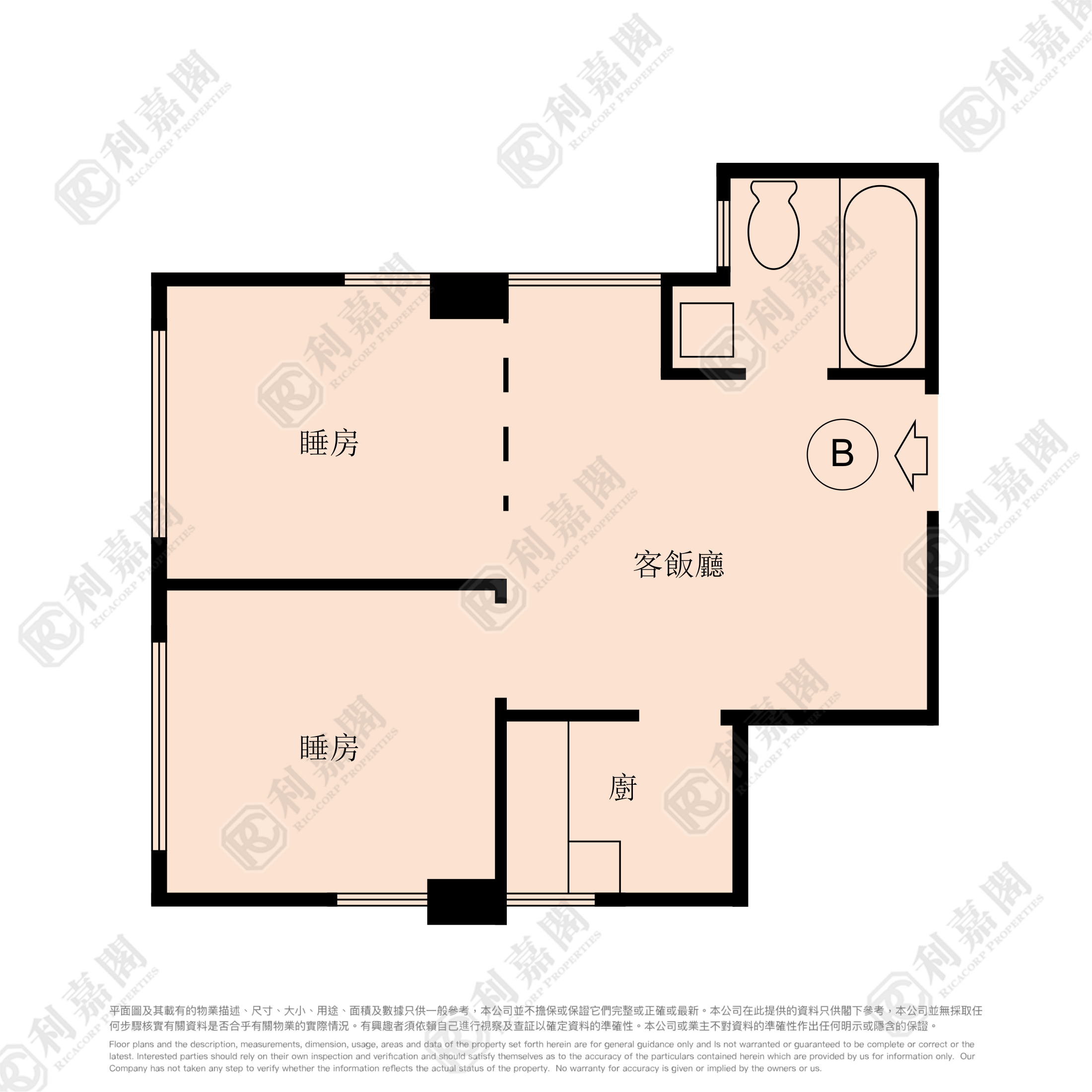 FU TOR LOY SUN CHUEN PHASE 2 - Fu Tong Building (block 2) Low Floor Zone Flat B Olympic Station/Nam Cheong