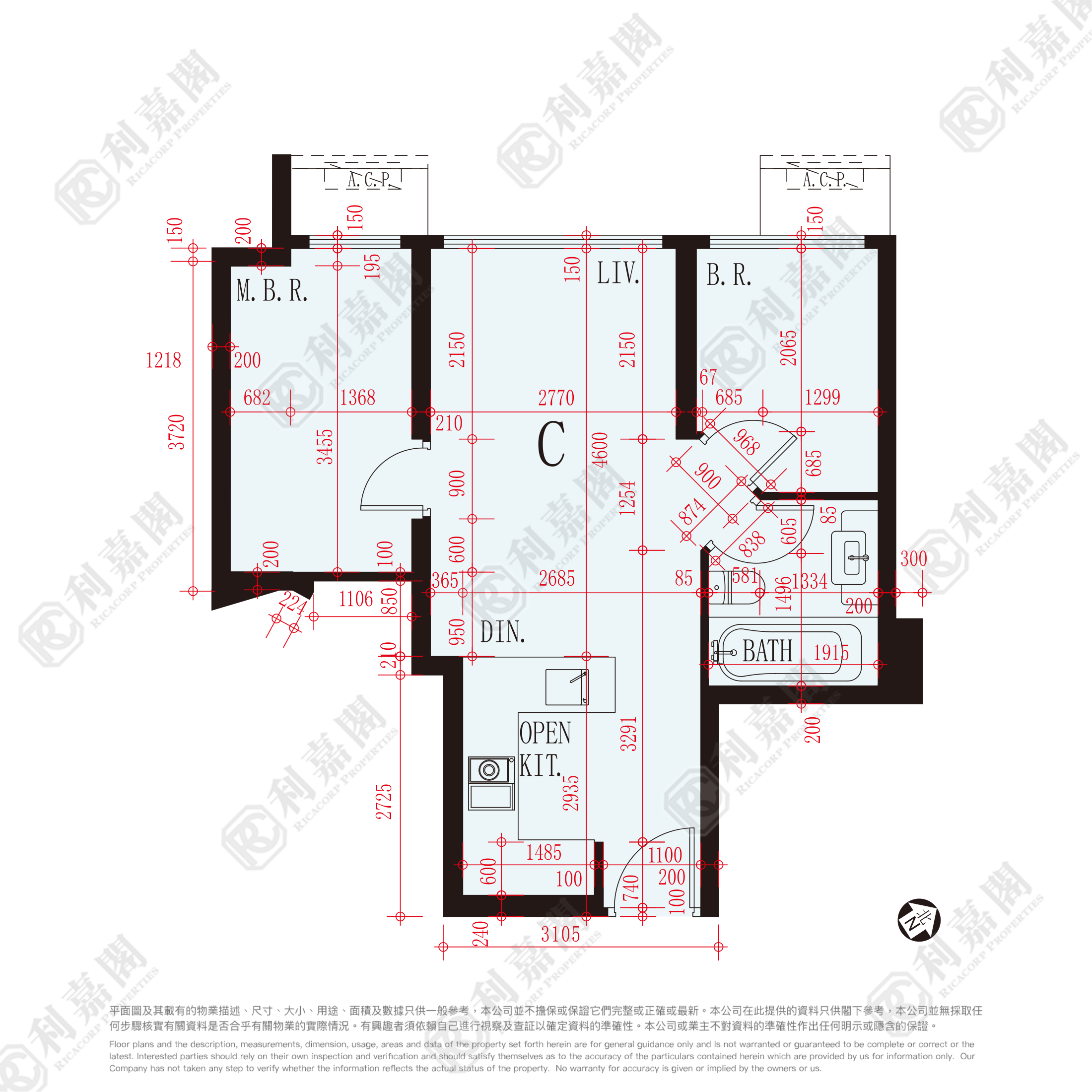日出康城 8期 SEA TO SKY 2座 高層 C室 將軍澳