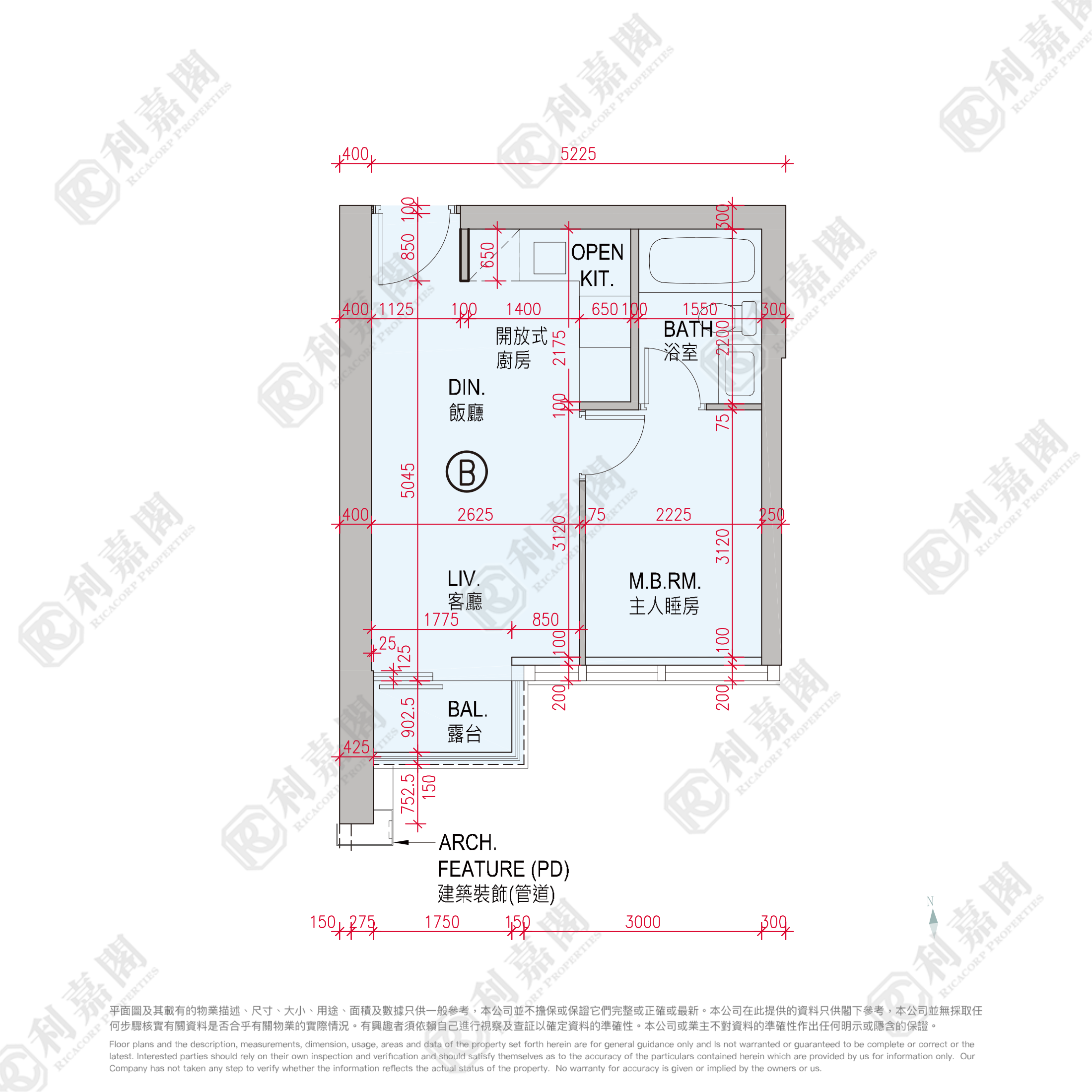 日出康城 7期B GRAND MONTARA 1座 (1B) B室 將軍澳