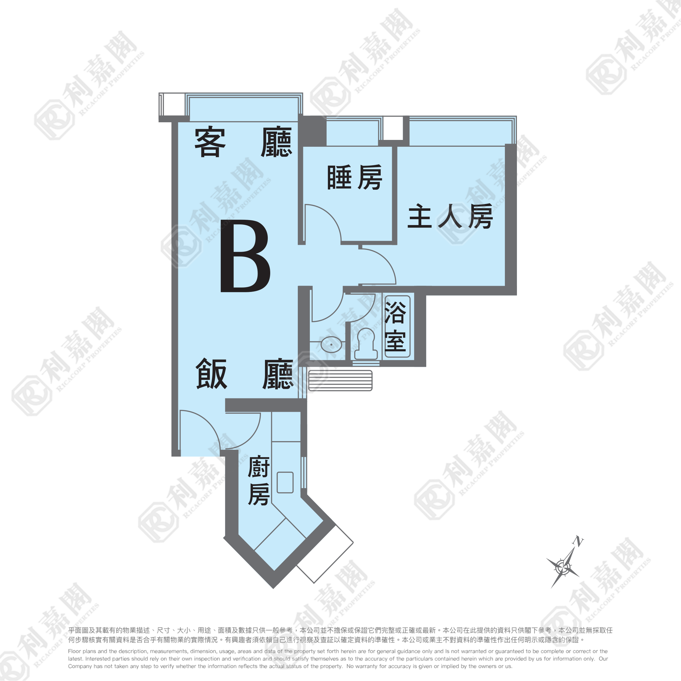 盈翠半岛 2期 12座 中层 B室 青衣