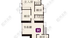 麗城花園 3期 4座 中層 H室 荃灣