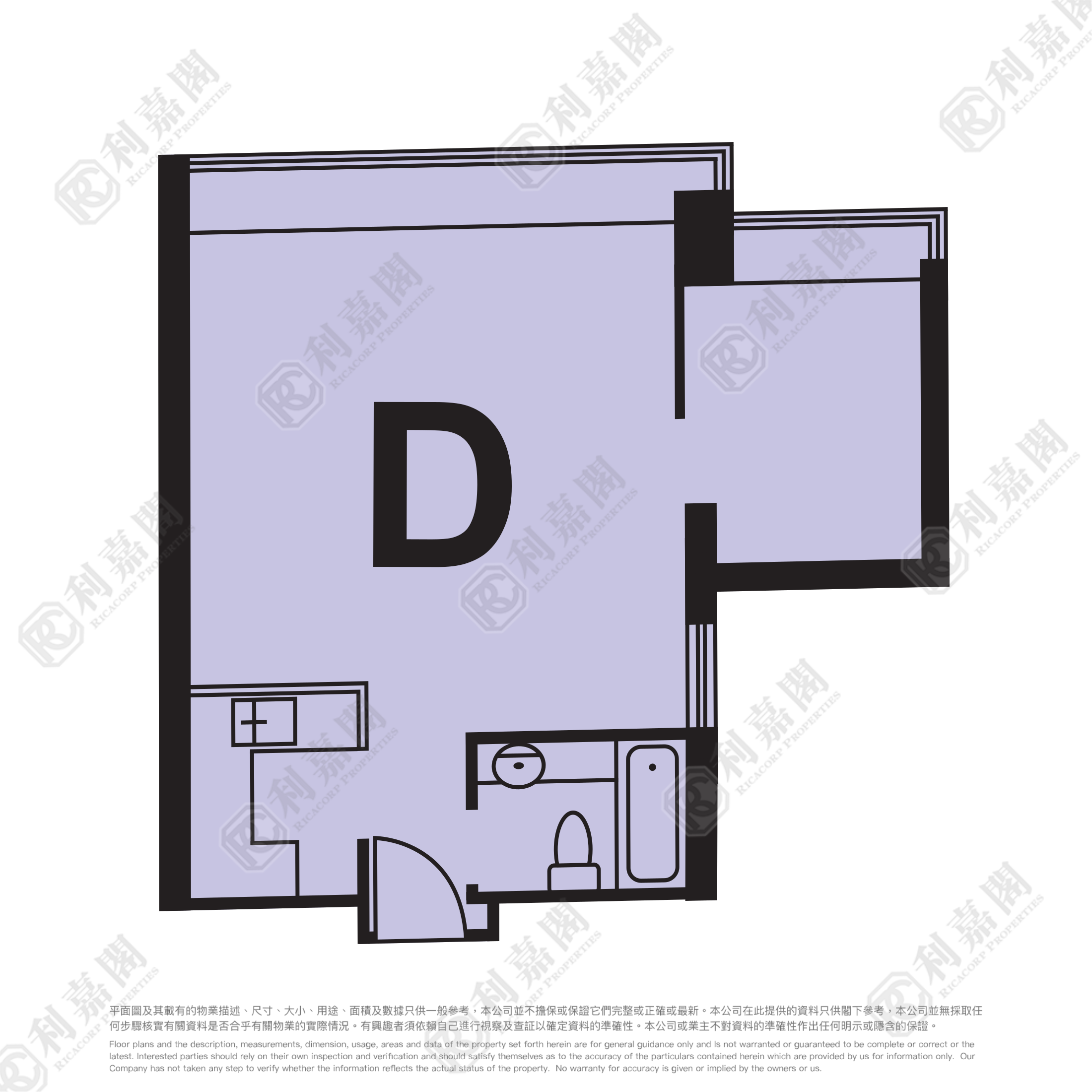 爵悅庭 北爵軒 (B2) 極高層 D室 荃灣