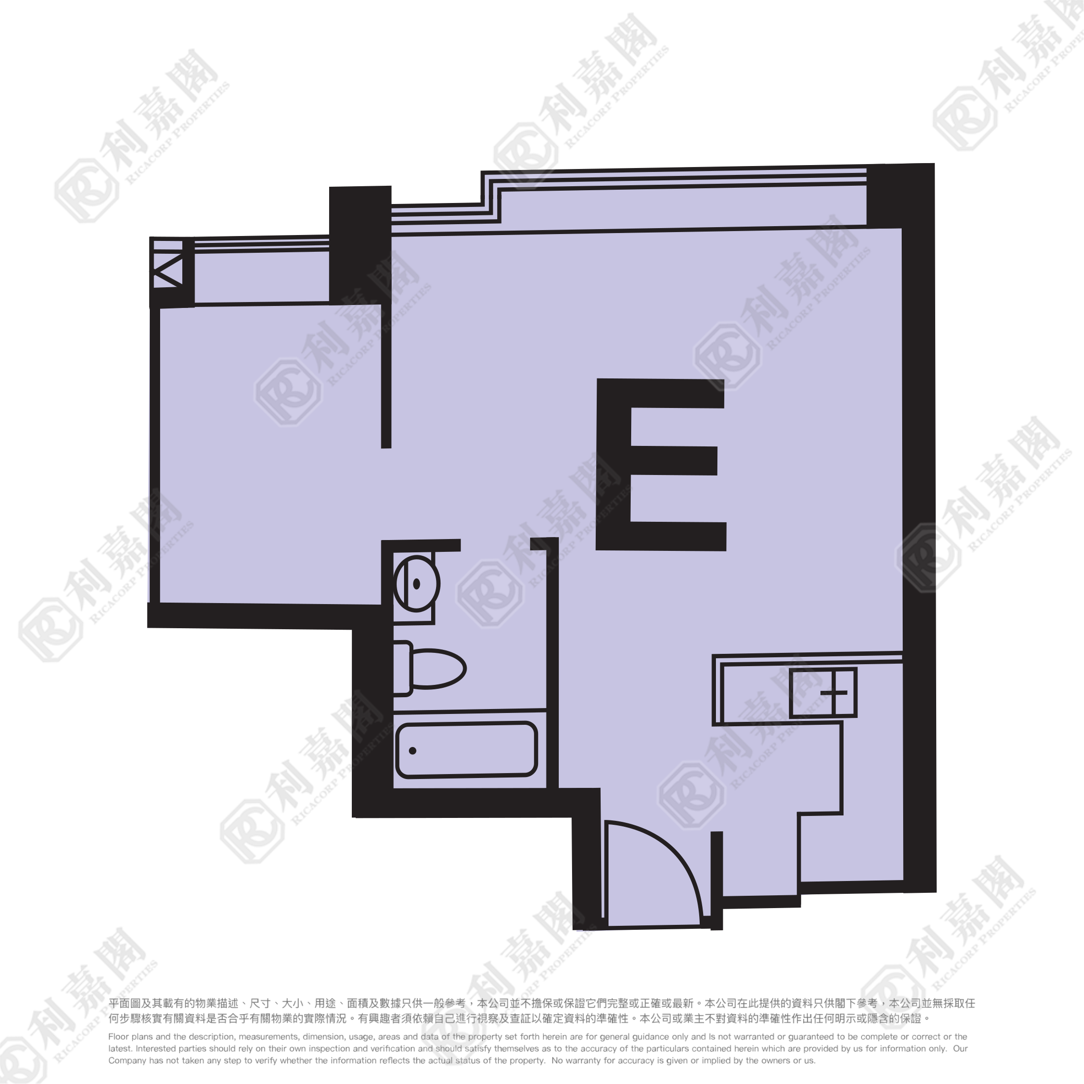 爵悅庭 北爵軒 (B2) 極高層 E室 荃灣