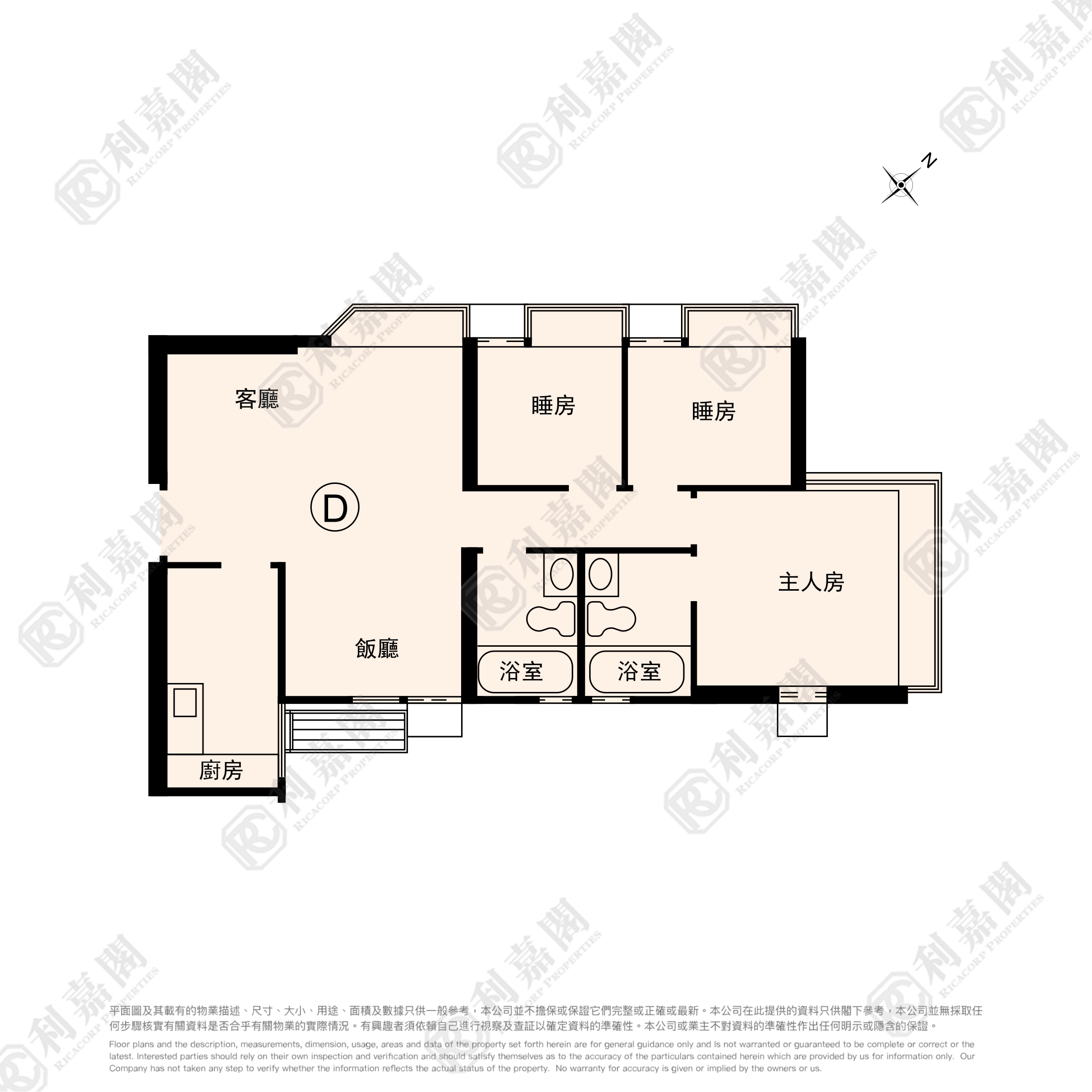 RAVANA GARDEN BLOCK 3 High Floor Zone Flat D Sha Tin/Fo Tan/Kau To Shan