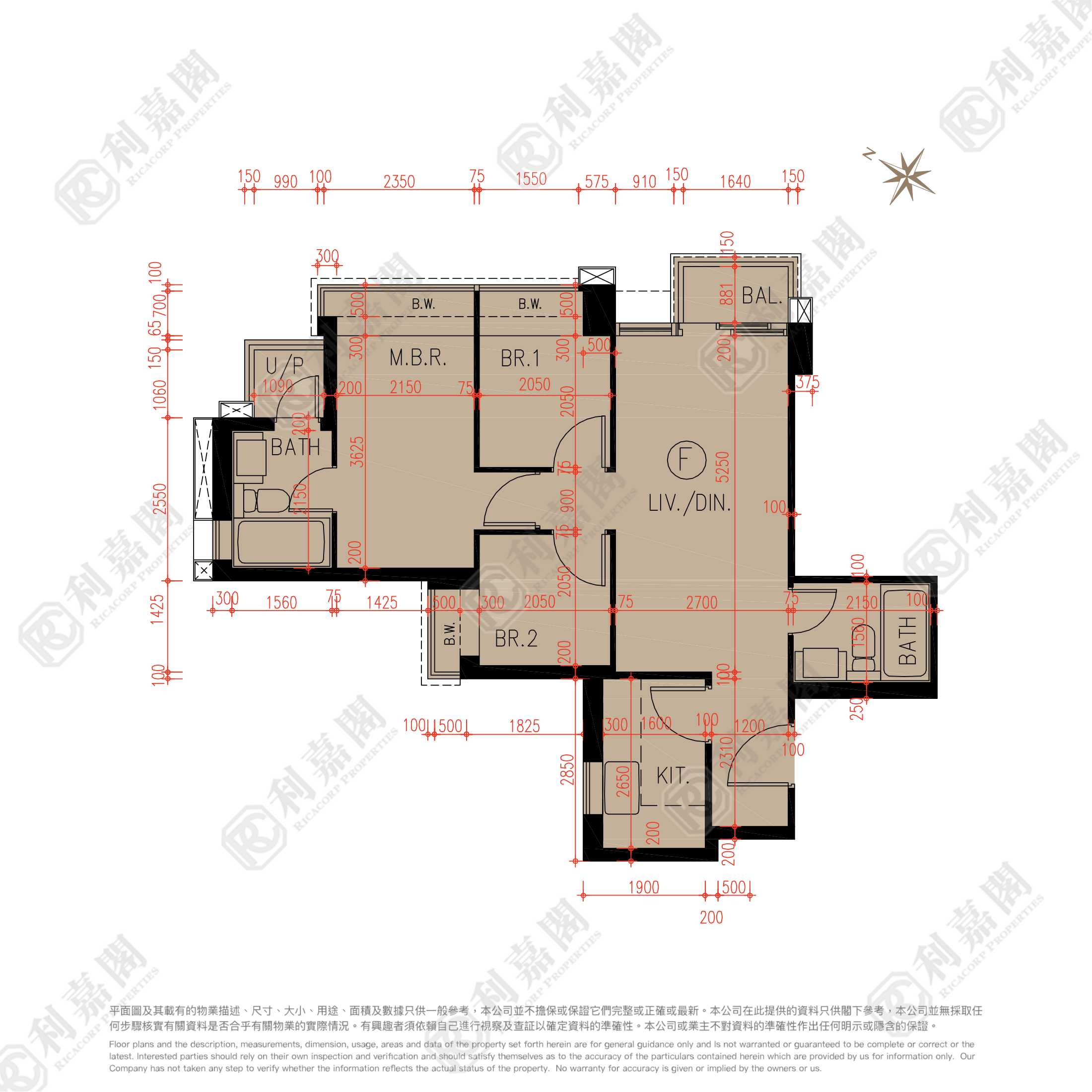 CENTURY GATEWAY PHASE 2 - Tower 8 Medium Floor Zone Flat F Tuen Mun