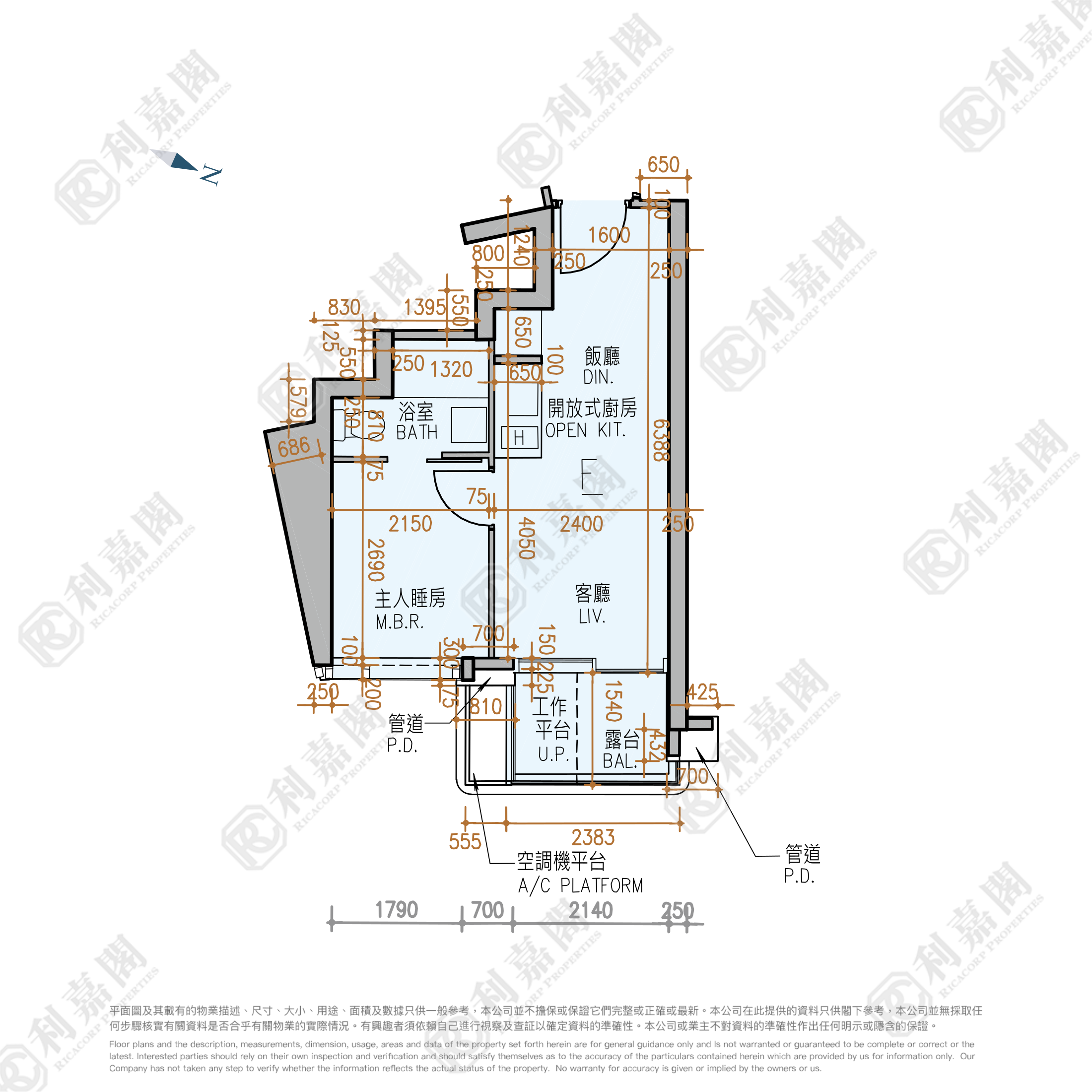 KOKO HILLS 3B期 KOKO MARE 8座 中層 F室 觀塘/藍田/油塘