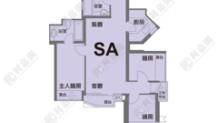 名城 1期 5座 高層 SA室 大圍
