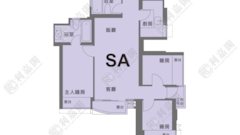 FESTIVAL CITY Phase 3 - Tower 5 Medium Floor Zone Flat SA Tai Wai