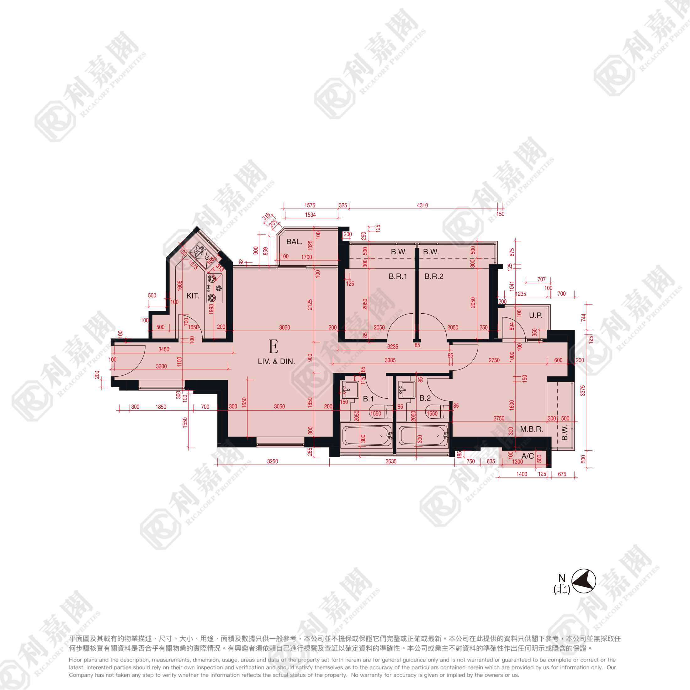 峻滢 1期 7座 高层 E室 将军澳